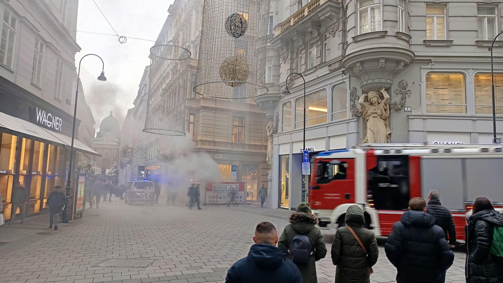 Die Feuerwehr war schnell beim Brand.