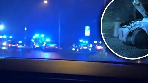 Auto überschlagen! Rowdy crasht am Kahlenberg und flieht