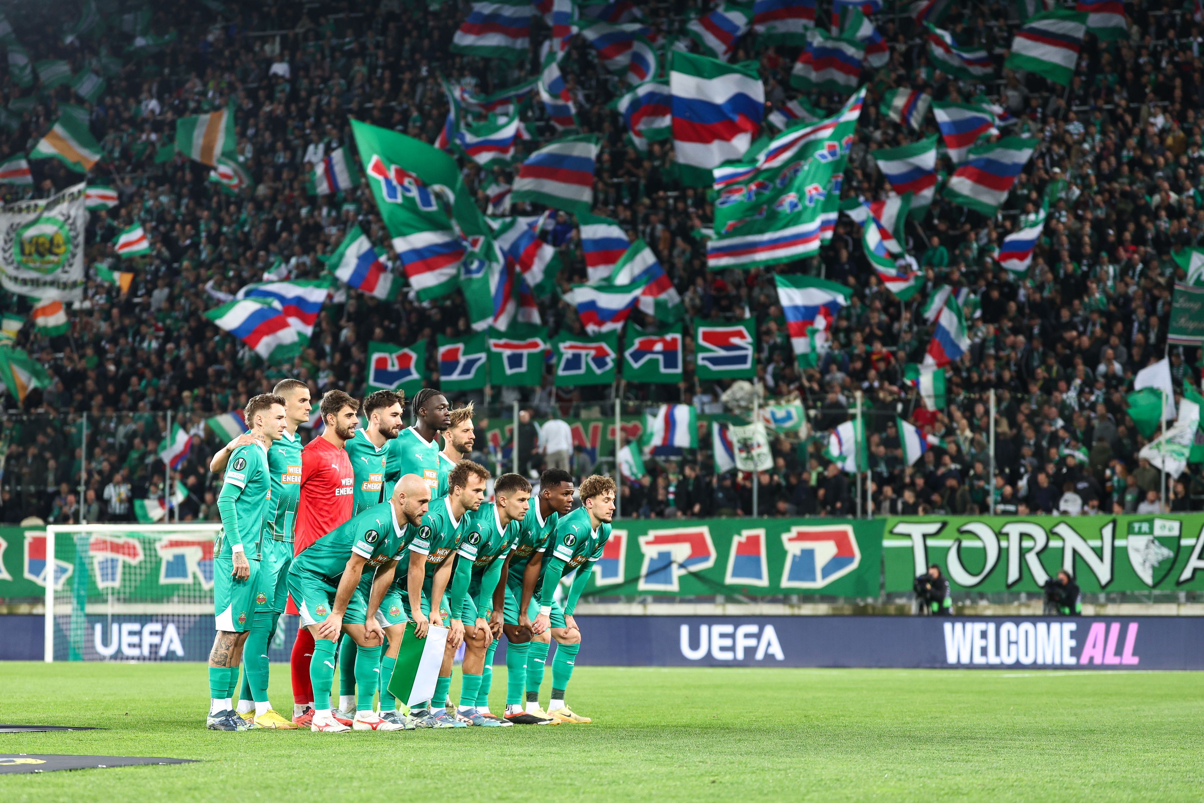 Rapid brennt auf das Duell gegen die Shamrock Rovers.