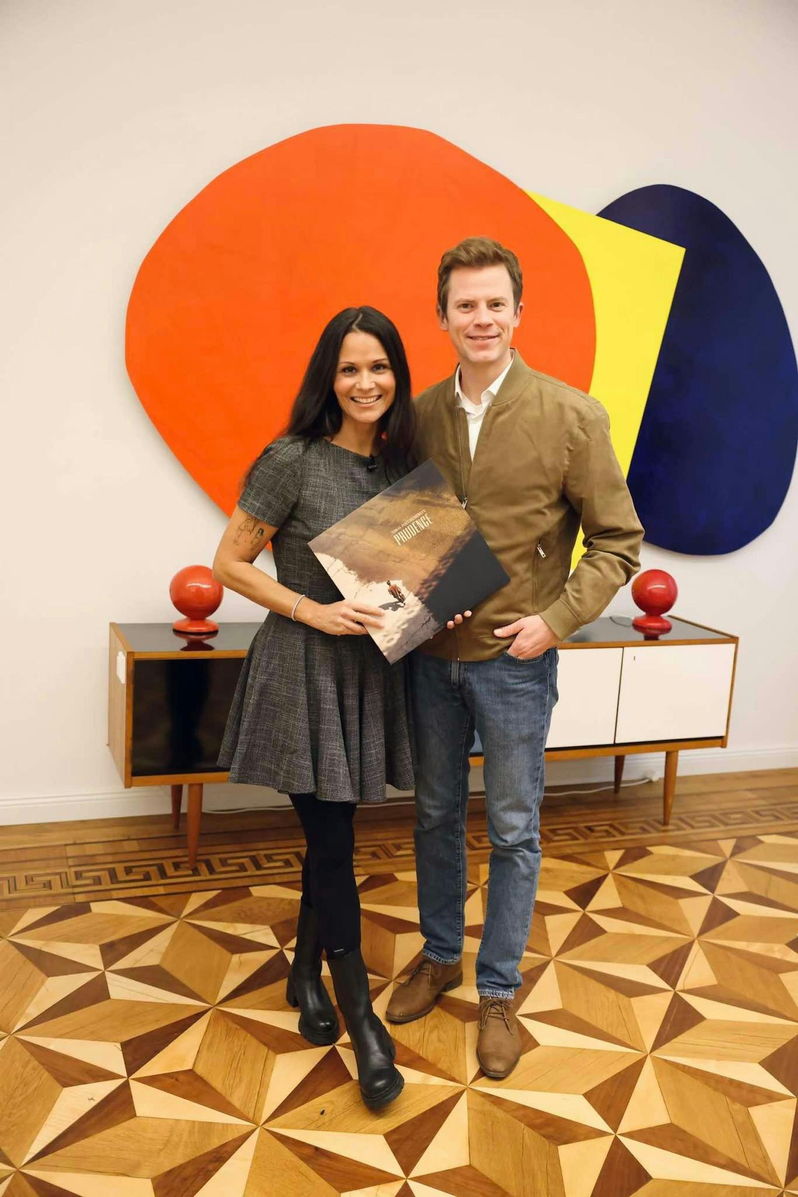 Tobias Pötzelsberger mit Romina Colerus