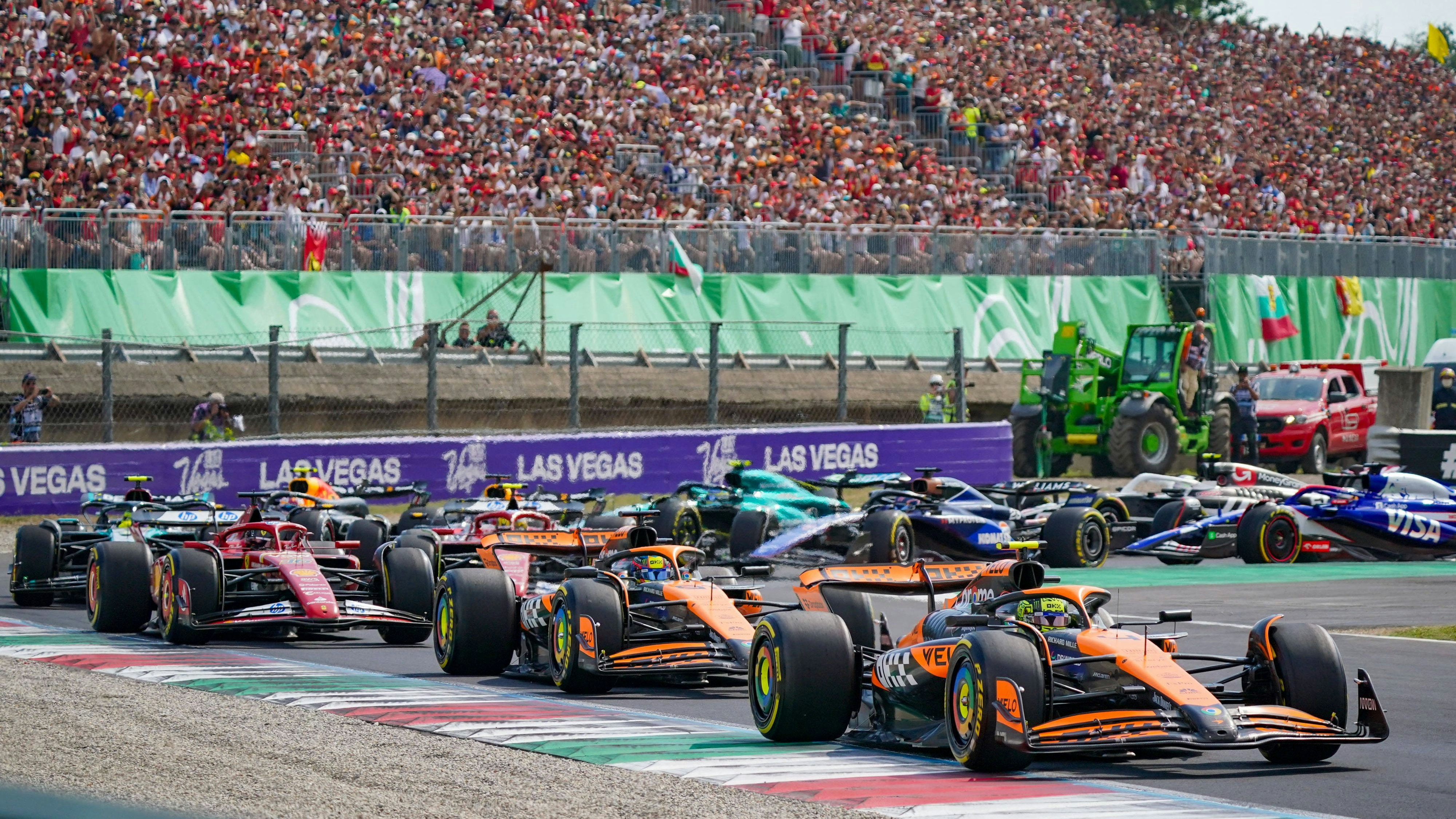 Die Formel 1 wird weiterhin in Monza fahren. 