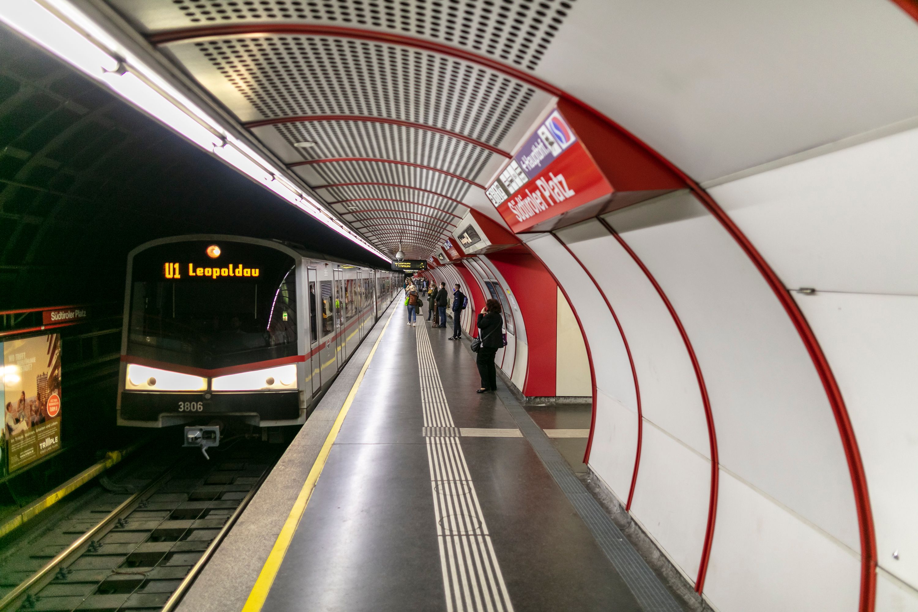 Die U1 fährt wieder.