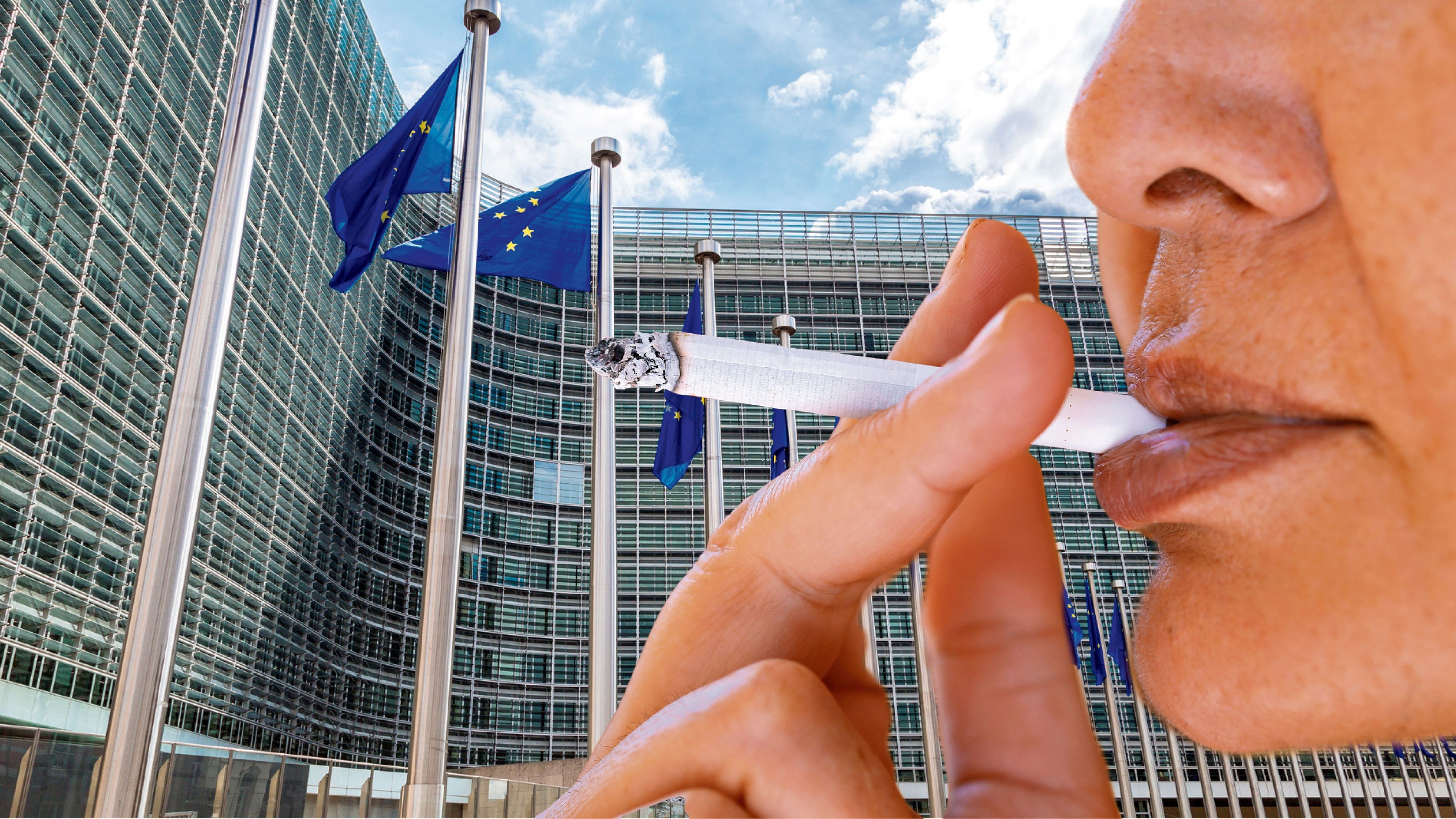 Die EU plant ein Rauchverbot im Freien