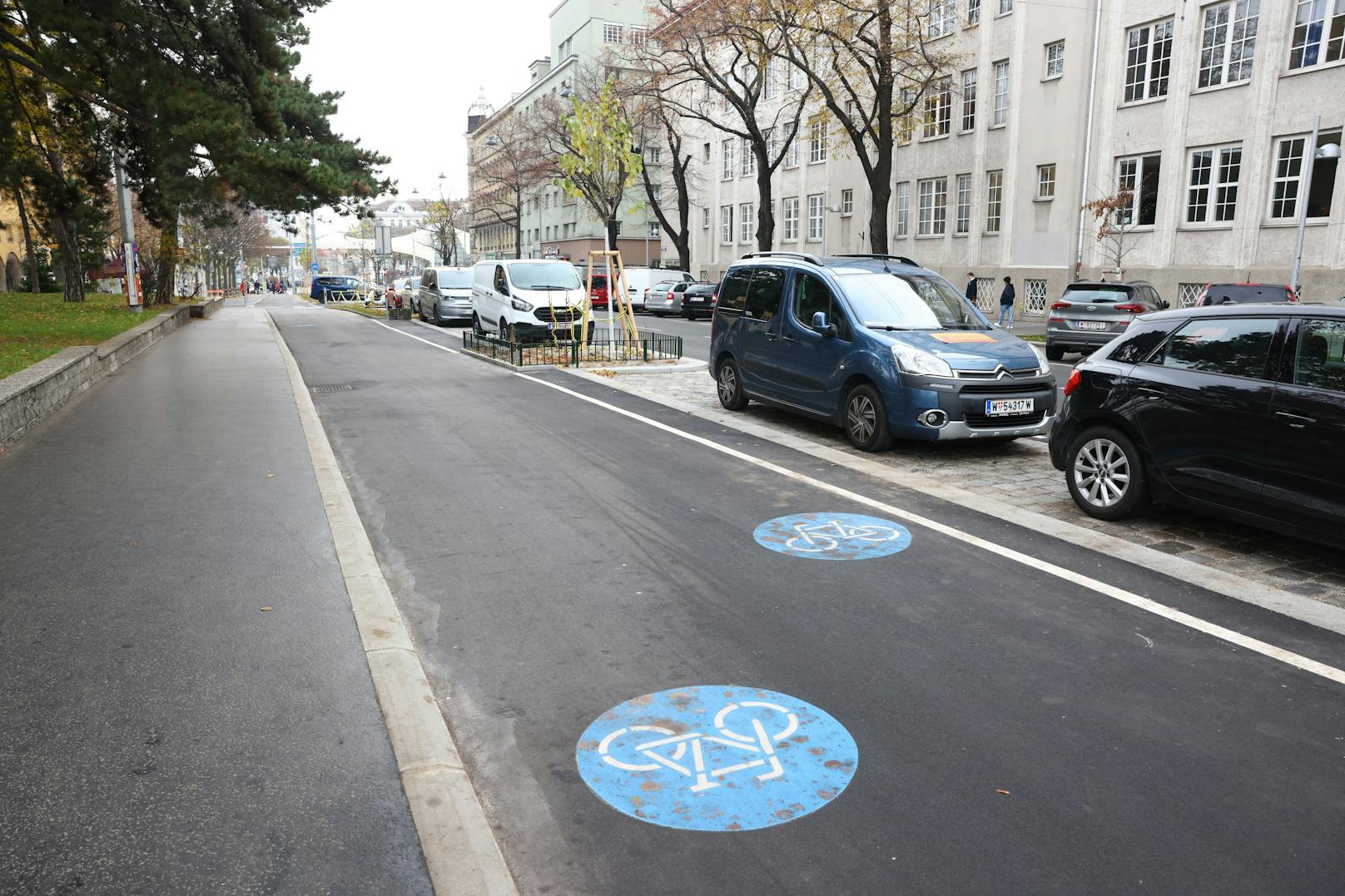 Der Weg ist der erste Abschnitt der insgesamt vier Kilometer langen Radverbindung.