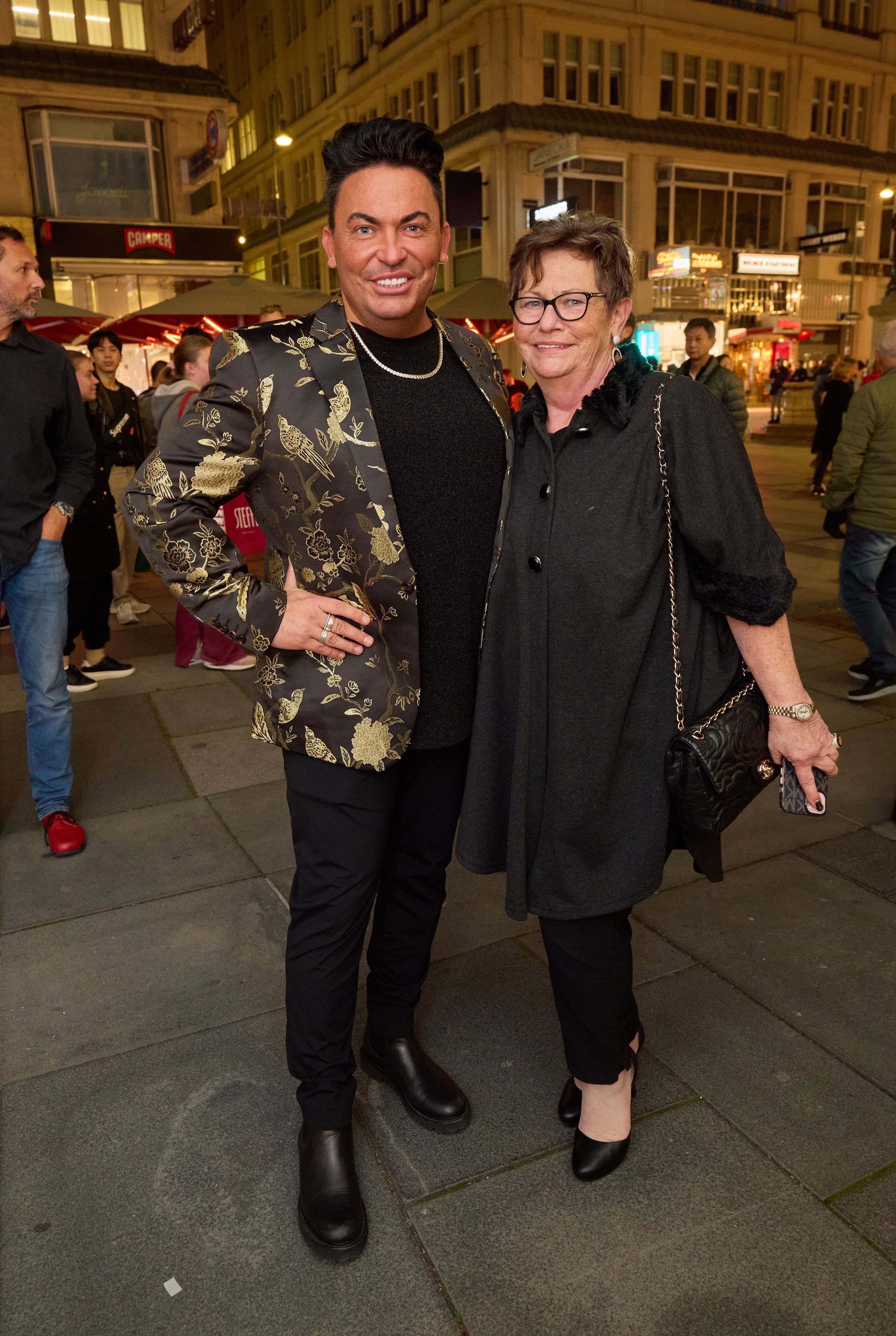 Matthias Mangiapane und seine Mama Dagmar haben ein inniges Verhältnis.