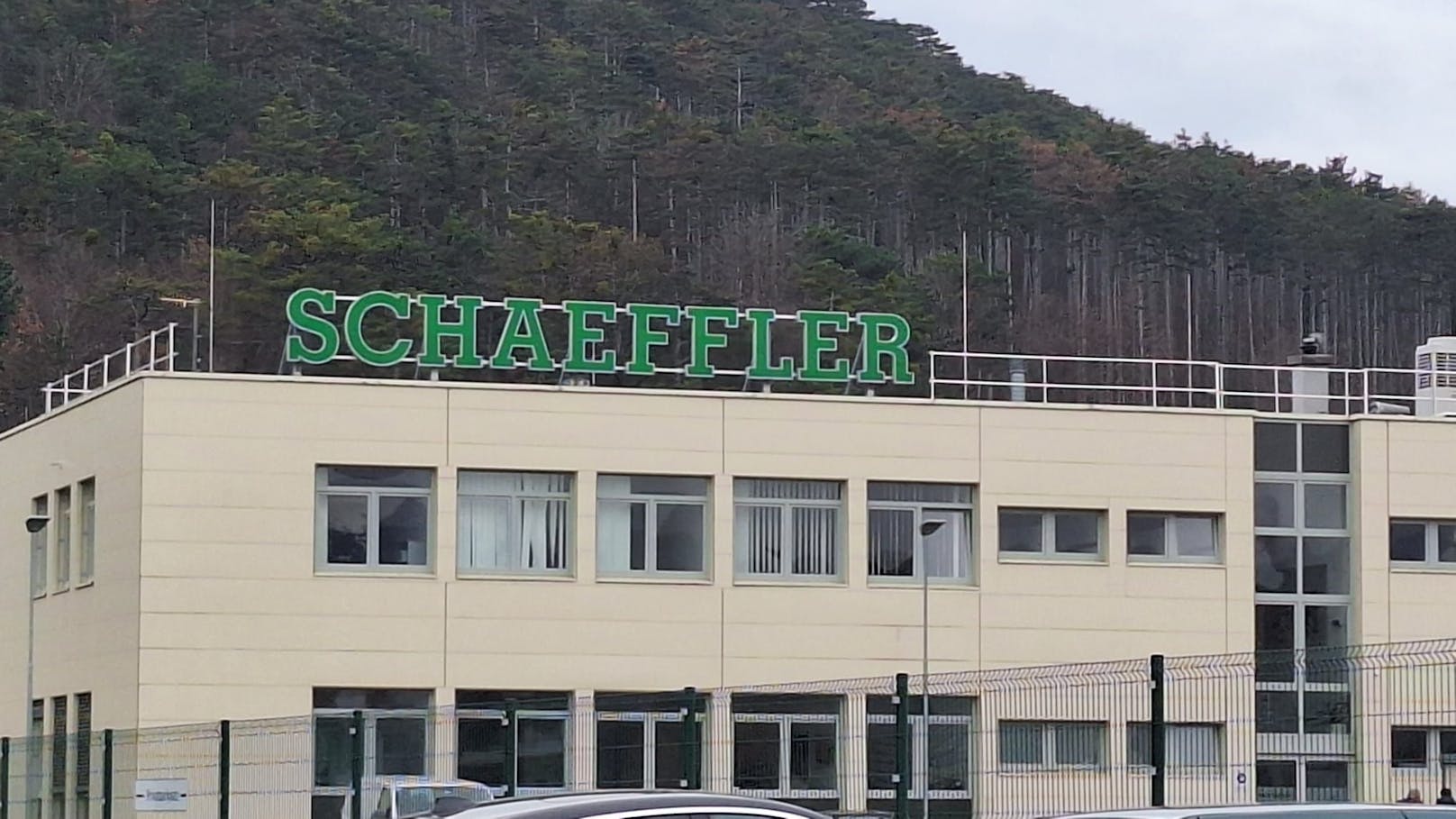 Das Schaeffler-Werk in Berndorf