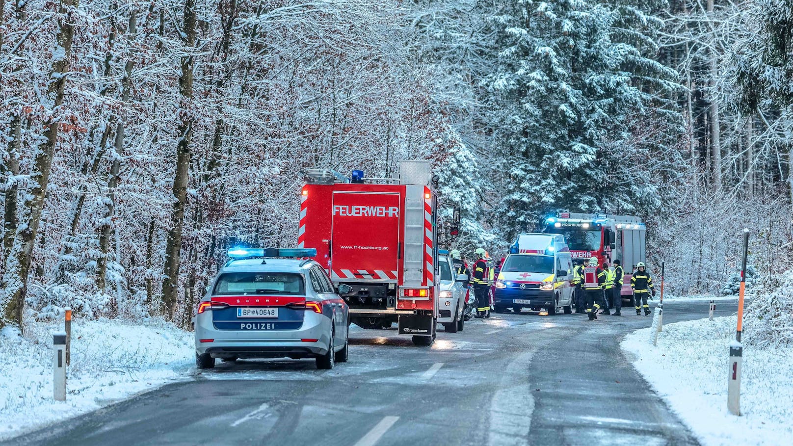 Schnee! Winter-Einbruch erwischt Österreich eiskalt