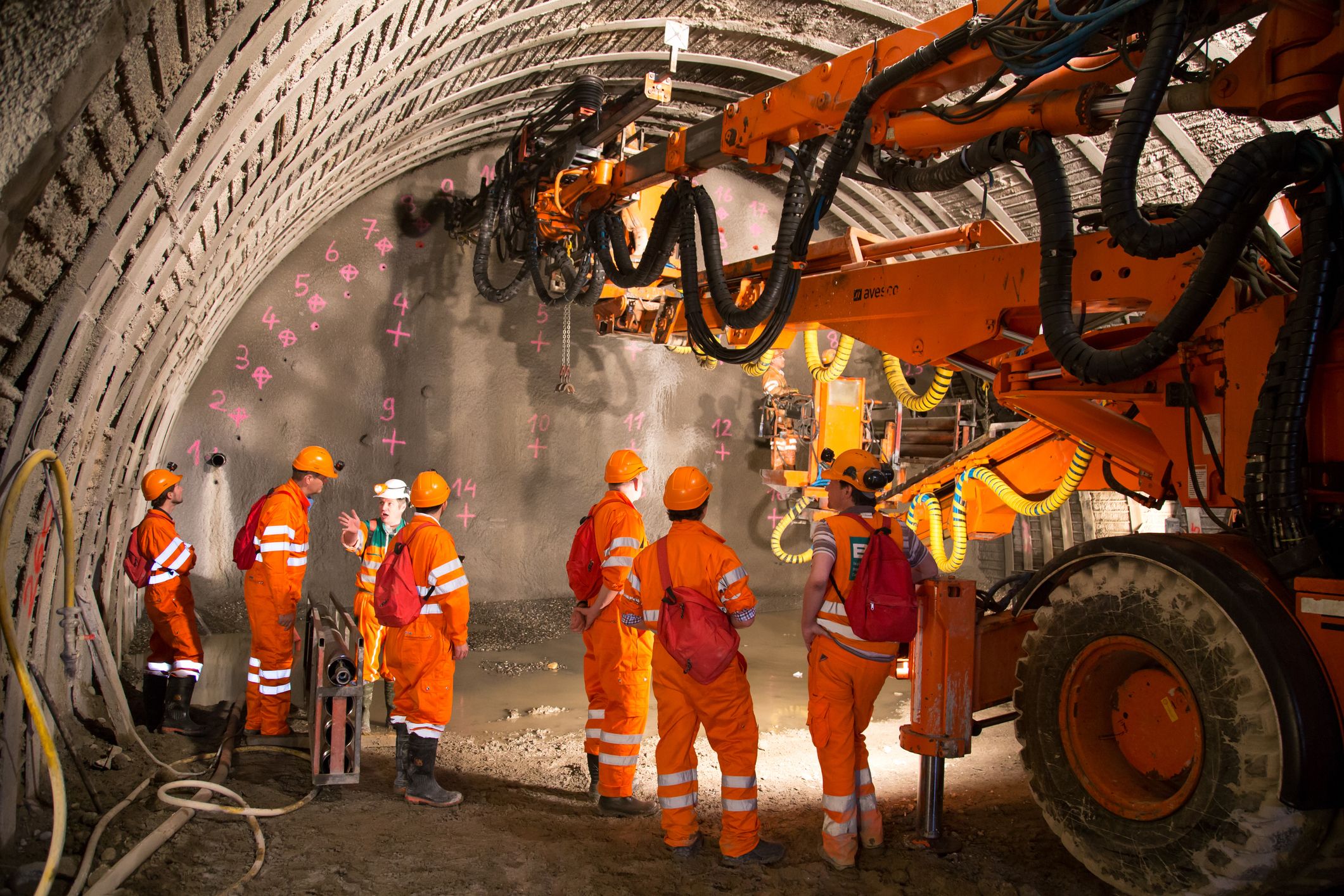 Der Unfall passierte auf der Baustelle im Tunnel der Tauernschleuse Mallnitz-Böckstein.