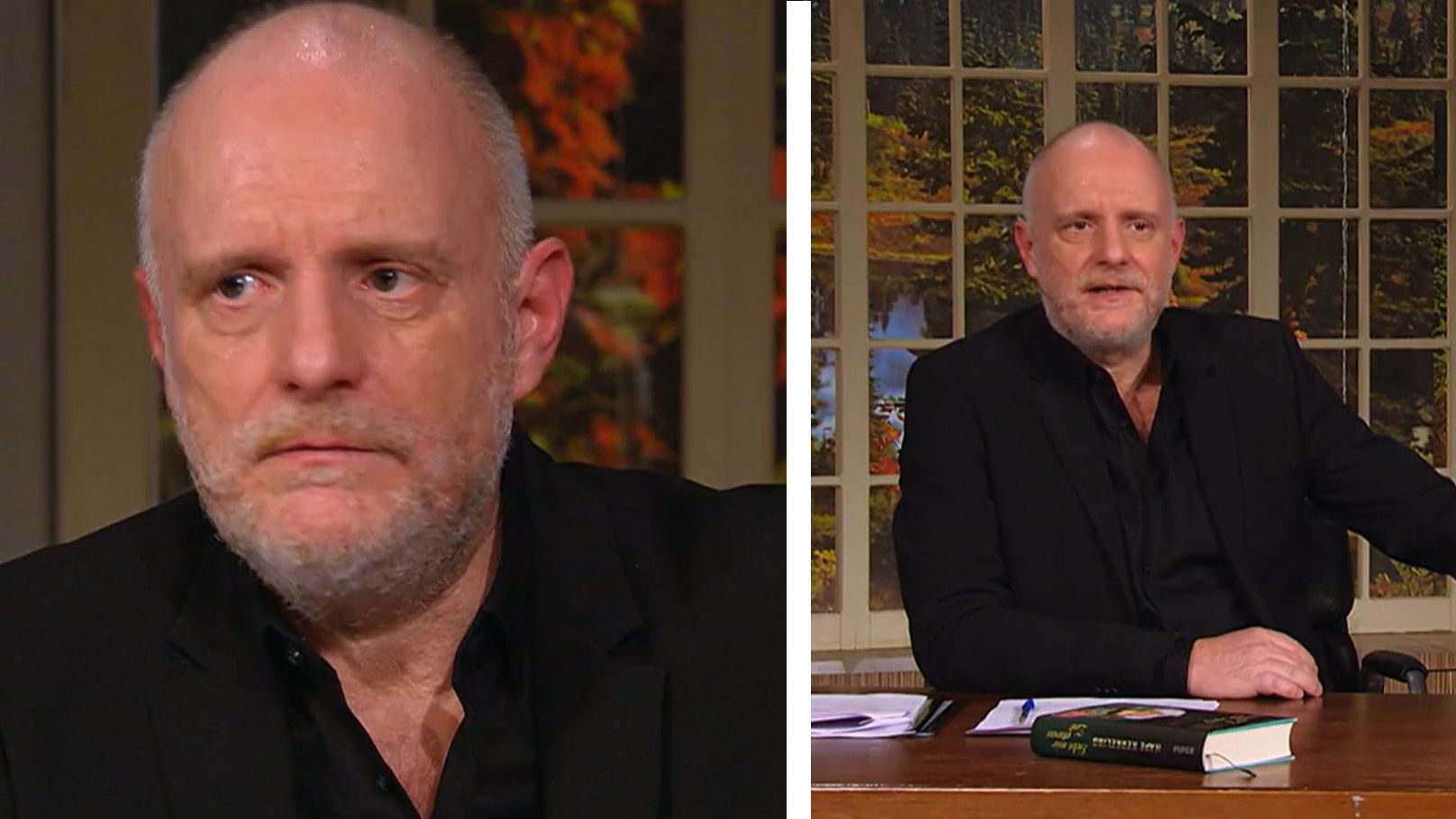 Grissemann hörte ein lautes Geräusch in seiner Sendung.