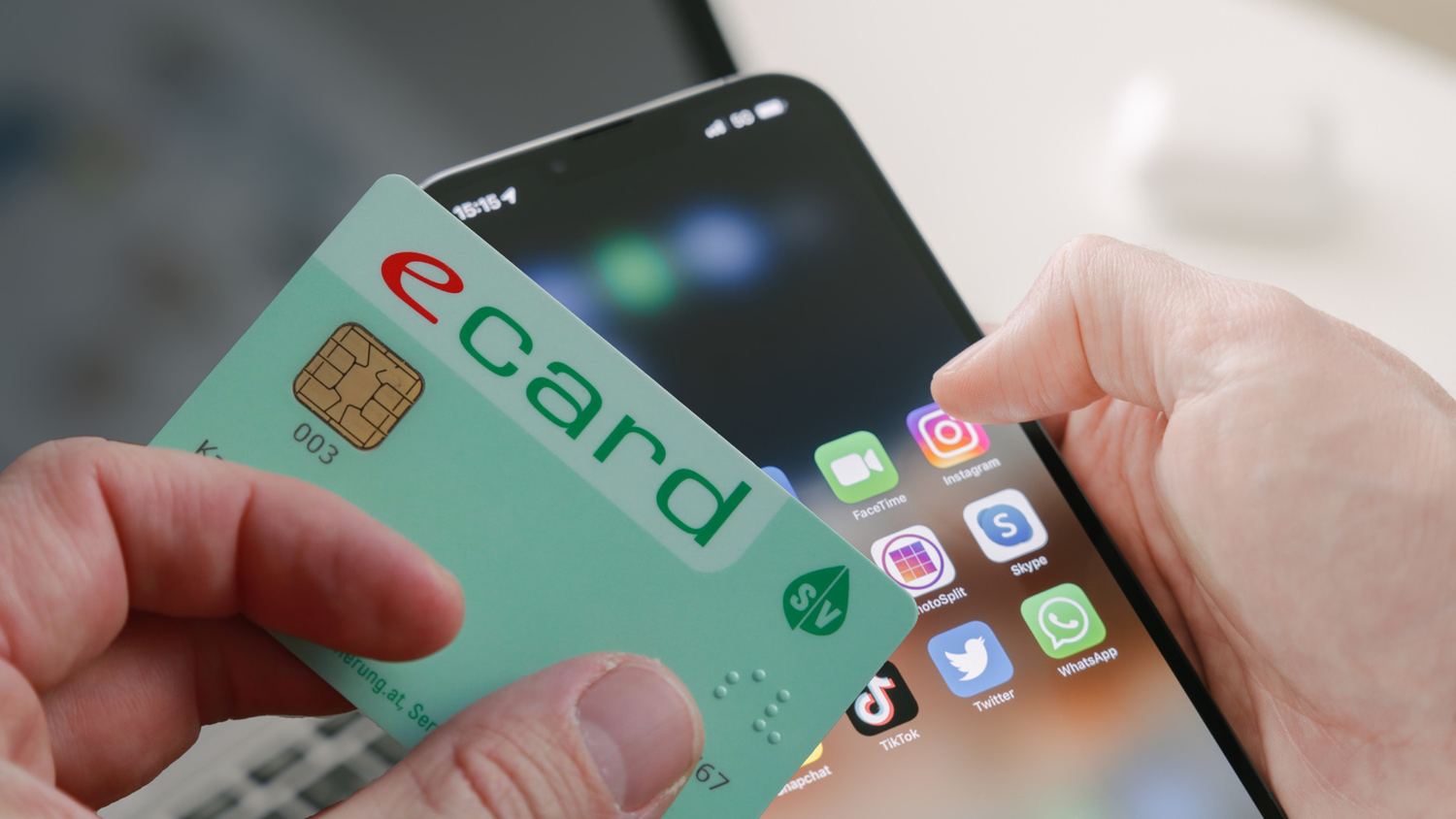 Bei der E-Card gab es am Montag Probleme.