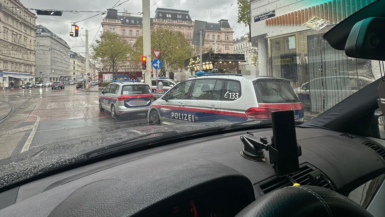 Polizeieinsatz in Wien (Symbolfoto)