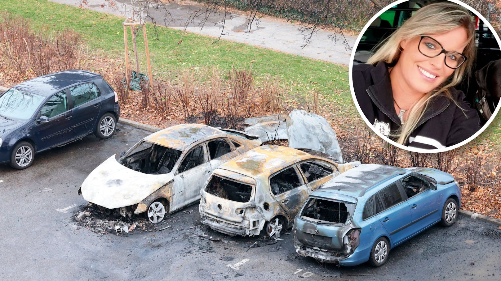 "Reifen explodierten"– Wienerin rettet Auto aus Inferno