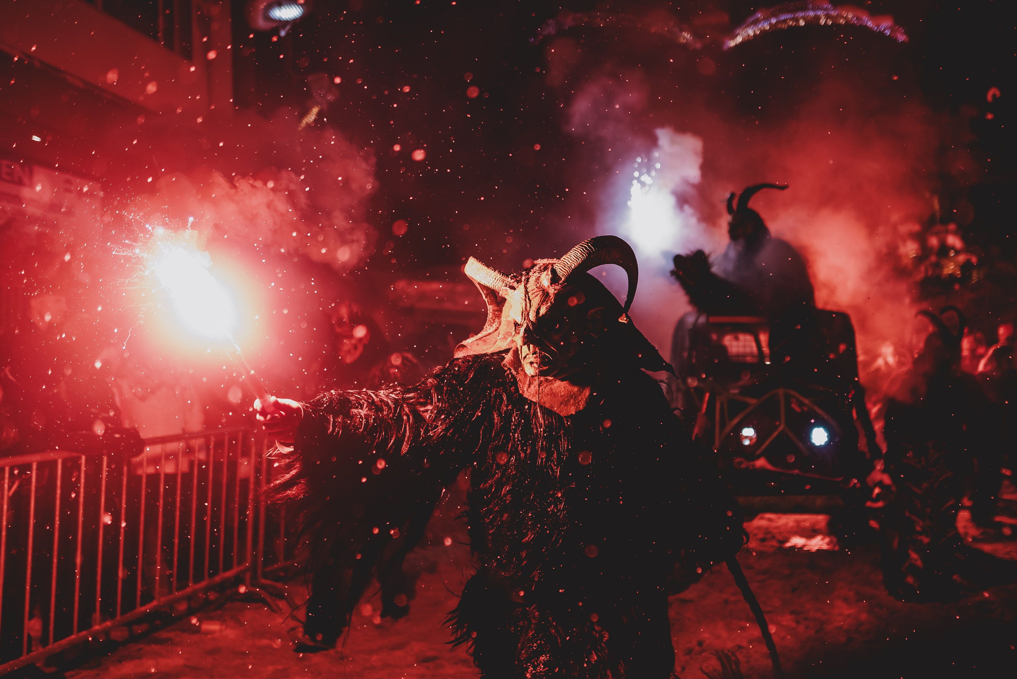 Die Polizei stand stundenlang im Dauereinsatz. (Symbolbild)