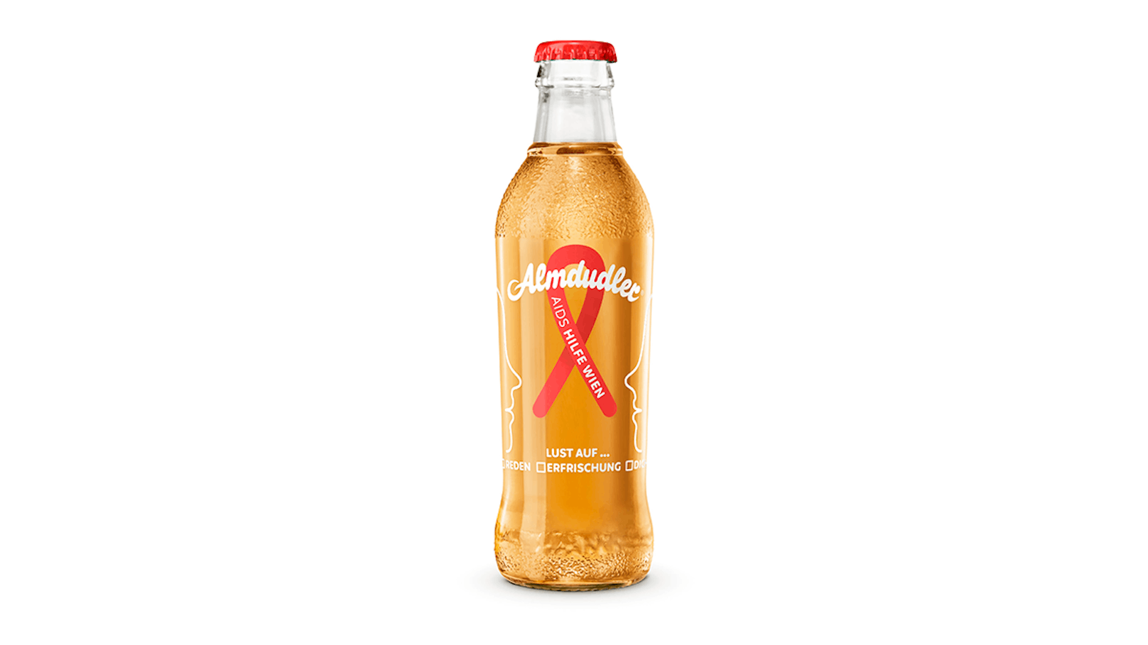 Die "Almdudler Limited Edition" ist ab Sonntag im Almdudler Webshop erhältlich. Der gesamte Erlös geht an die Aids Hilfe Wien.