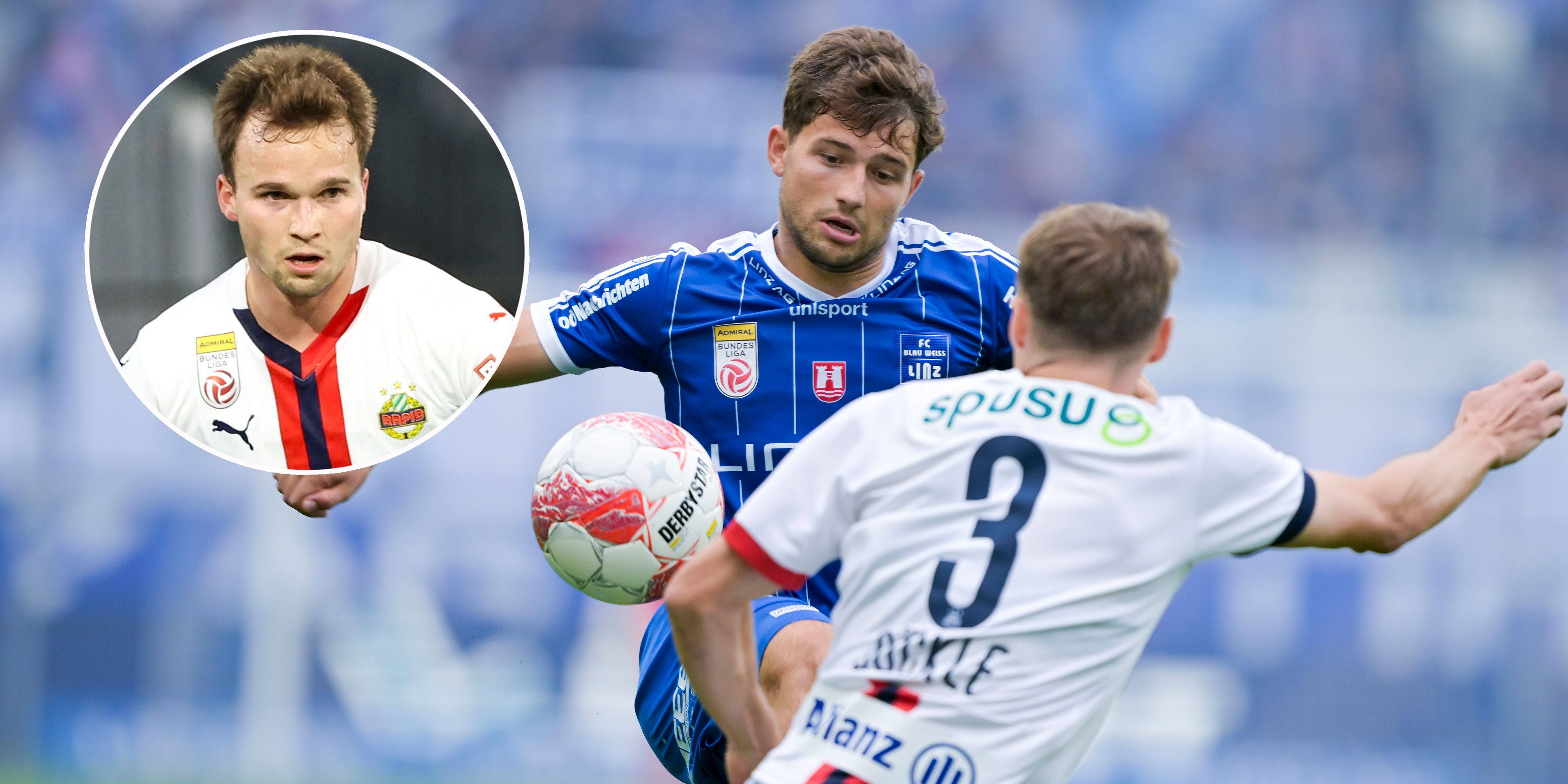 Simon Seidl vor dem Bruderduell mit Matthias (l.).