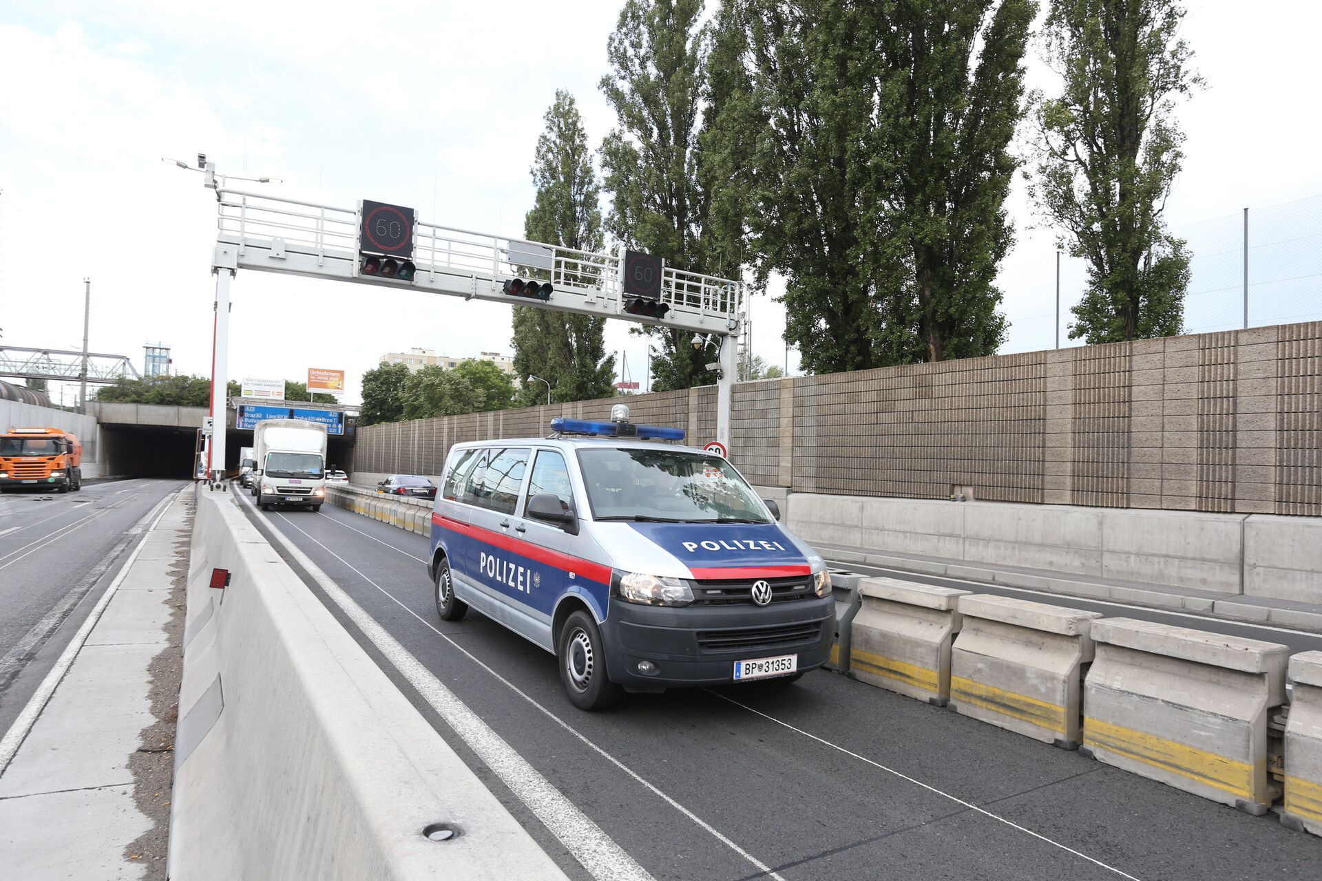 Der Vorfall auf der Tangente hätte tragisch enden können. (Symbolbild)