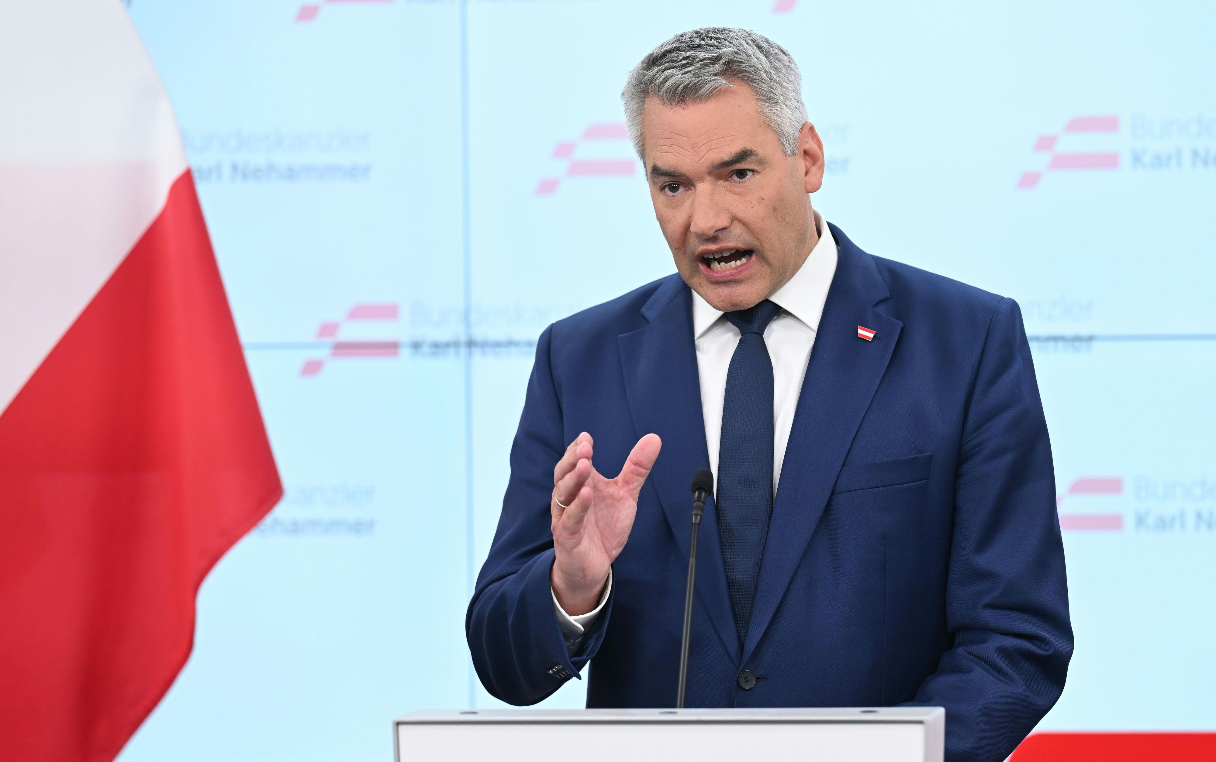 Bundeskanzler Karl Nehammer kritisiert die Pläne der EU. 