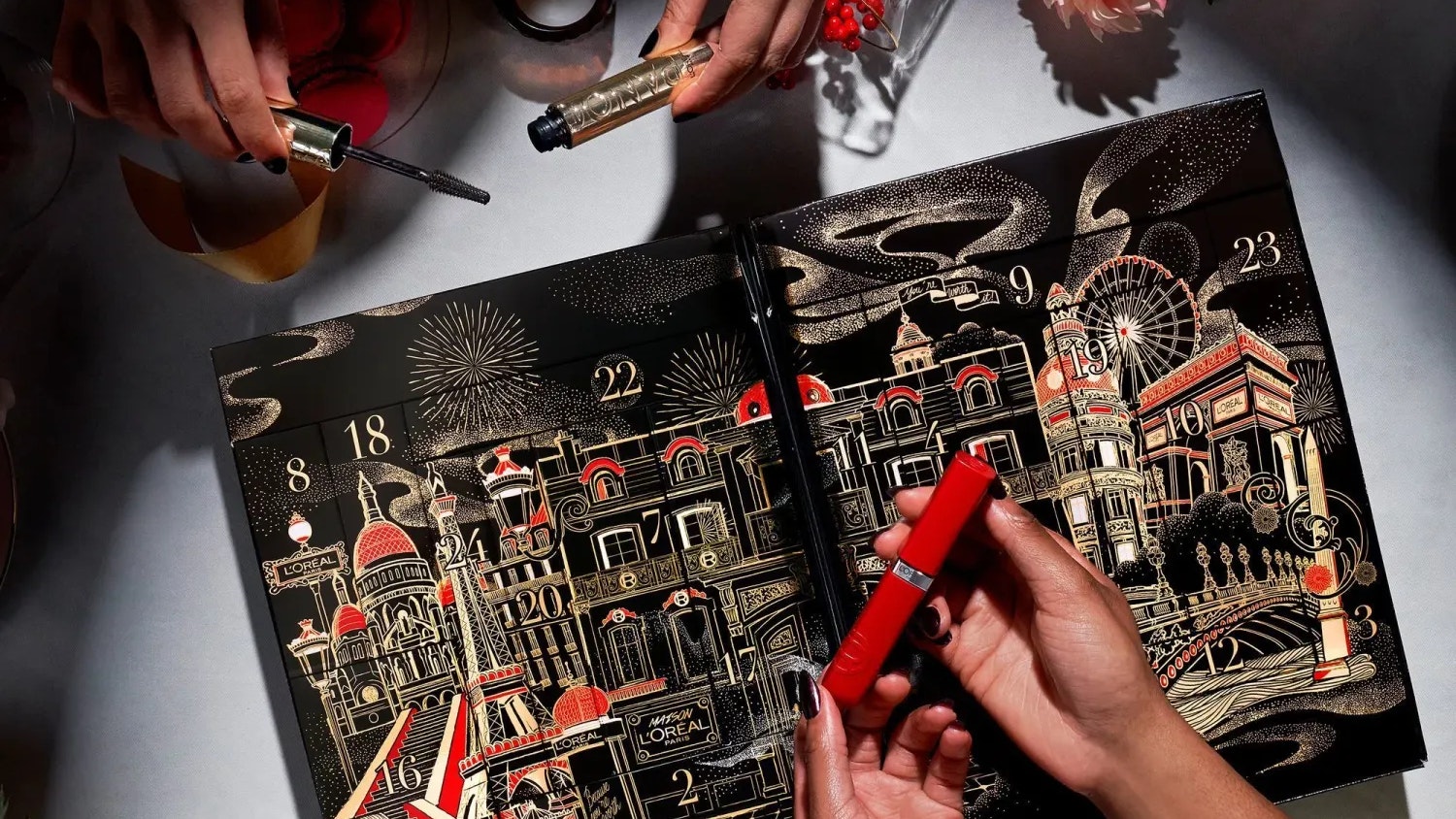 Die Produkte kommen alle in Originalgröße daher.