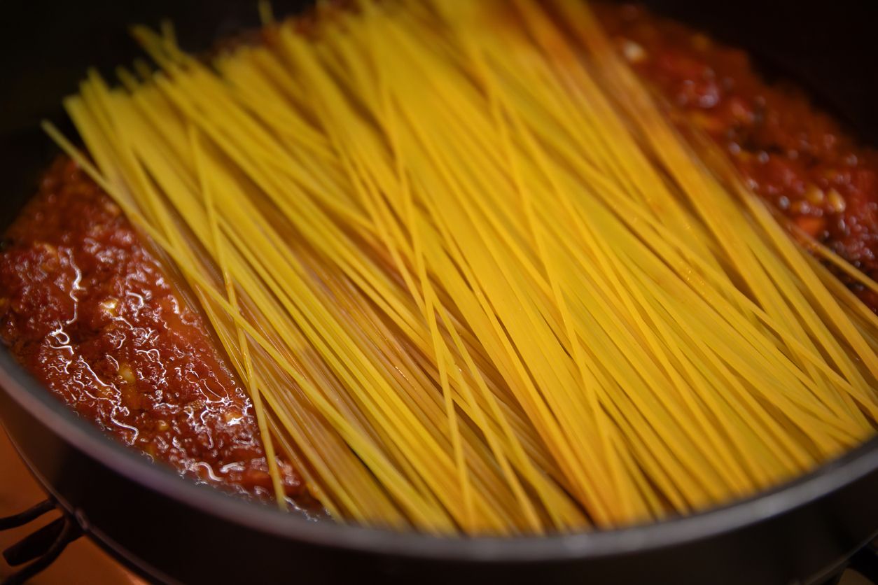 So kennen wir Spaghetti.