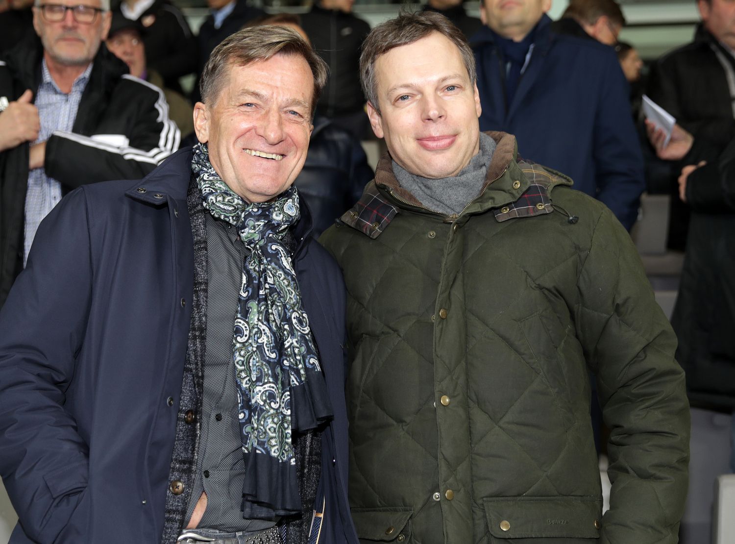 Josef Geisler mit dem umstrittenen Thomas Hollerer