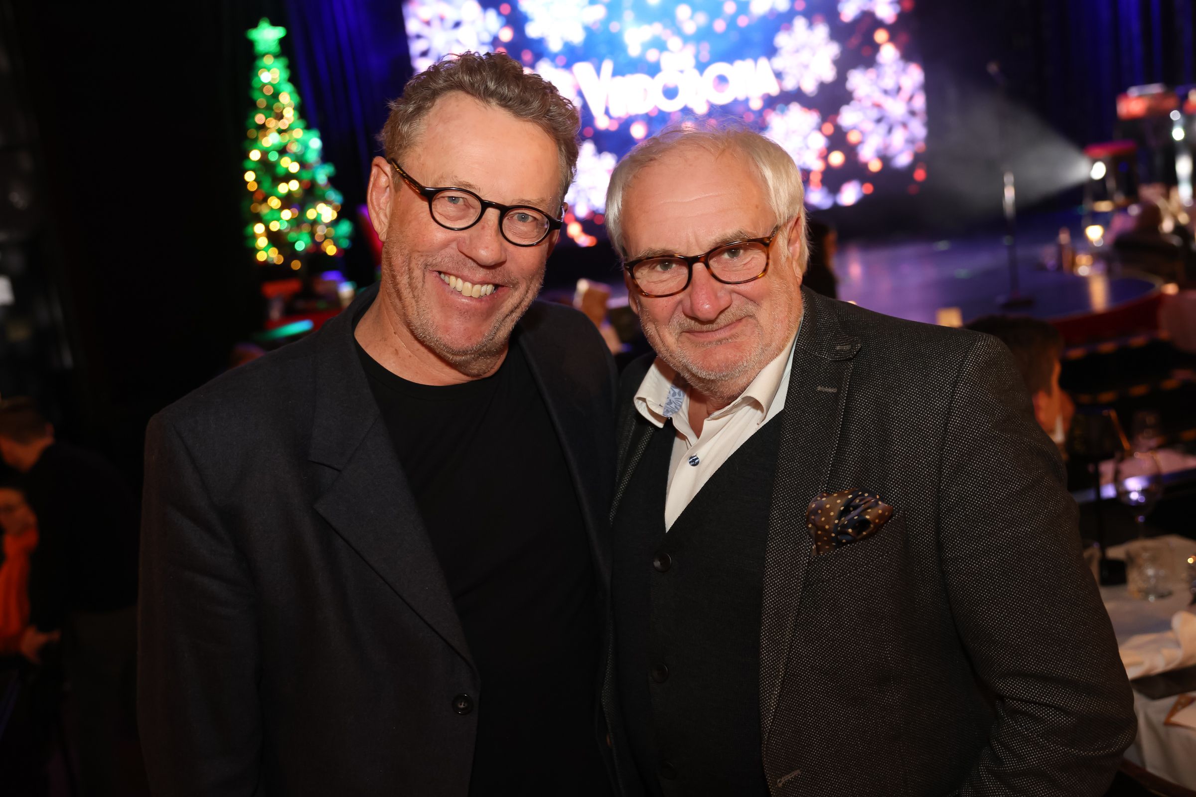 Herbert Steinböck und Michael Schottenberg genossen die Show 