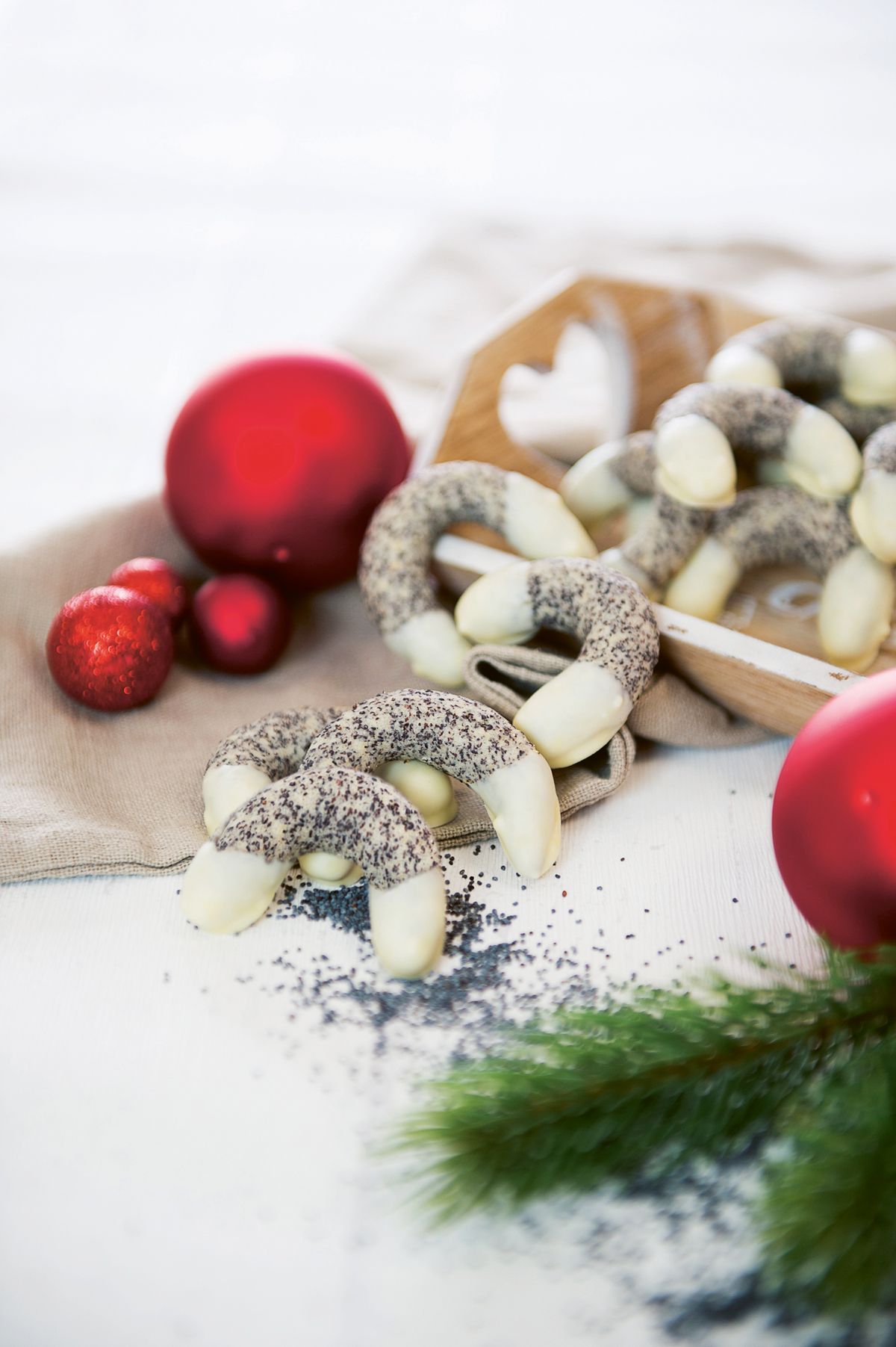 Glutenfreie Mohnkipferl nach einem Rezept von Foodbloggerin Tanja Gruber.