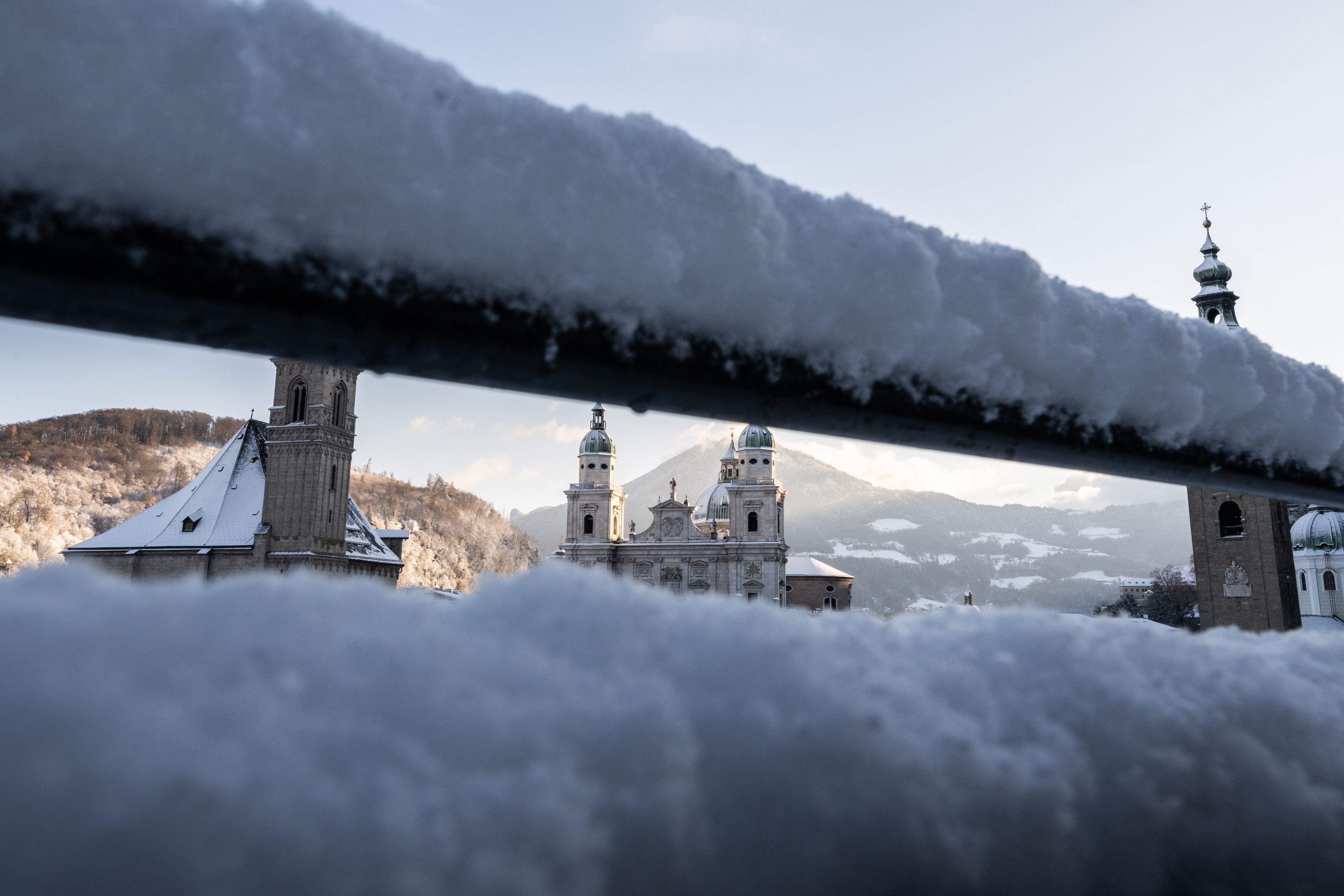 Tief TELSE sorgt in Österreich weiterhin für winterliche Bedingungen. (Symbolbild)