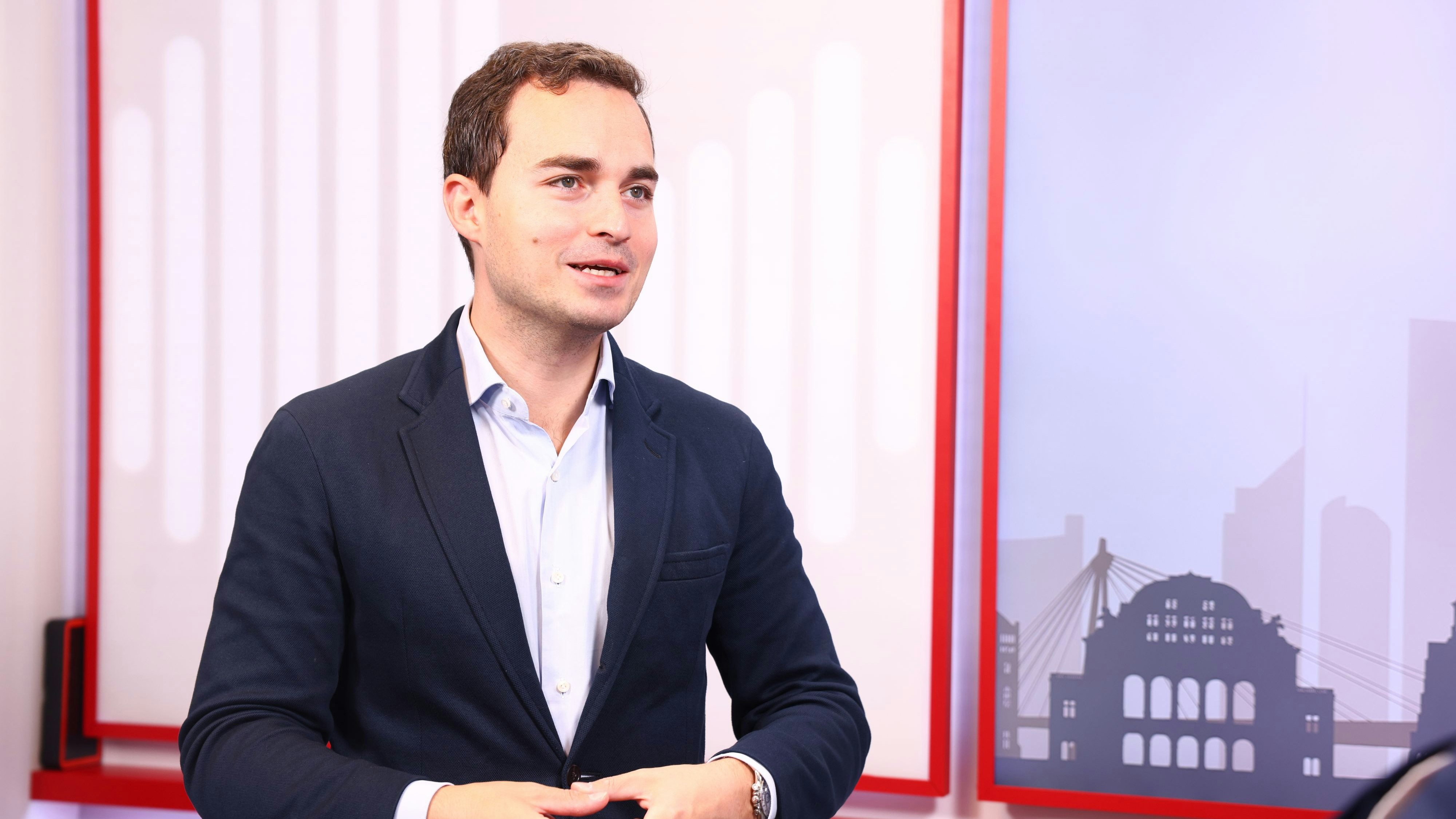 Wiener FPÖ-Klubobmann Maximilian Krauss (32) tritt als Spitzenkandidat an.