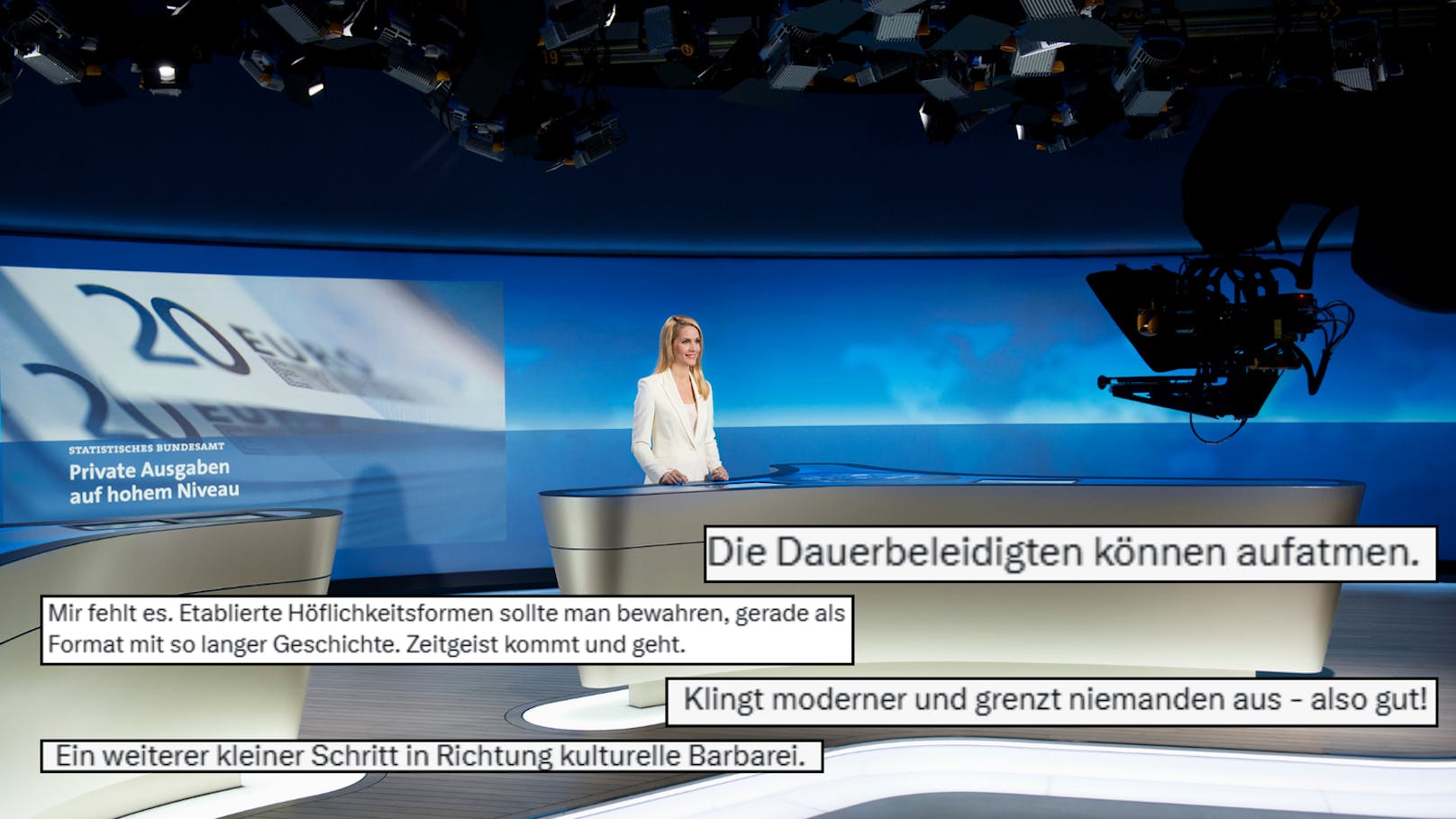 Tagesschau-Anrede weg: Riesige Aufregung beim Publikum