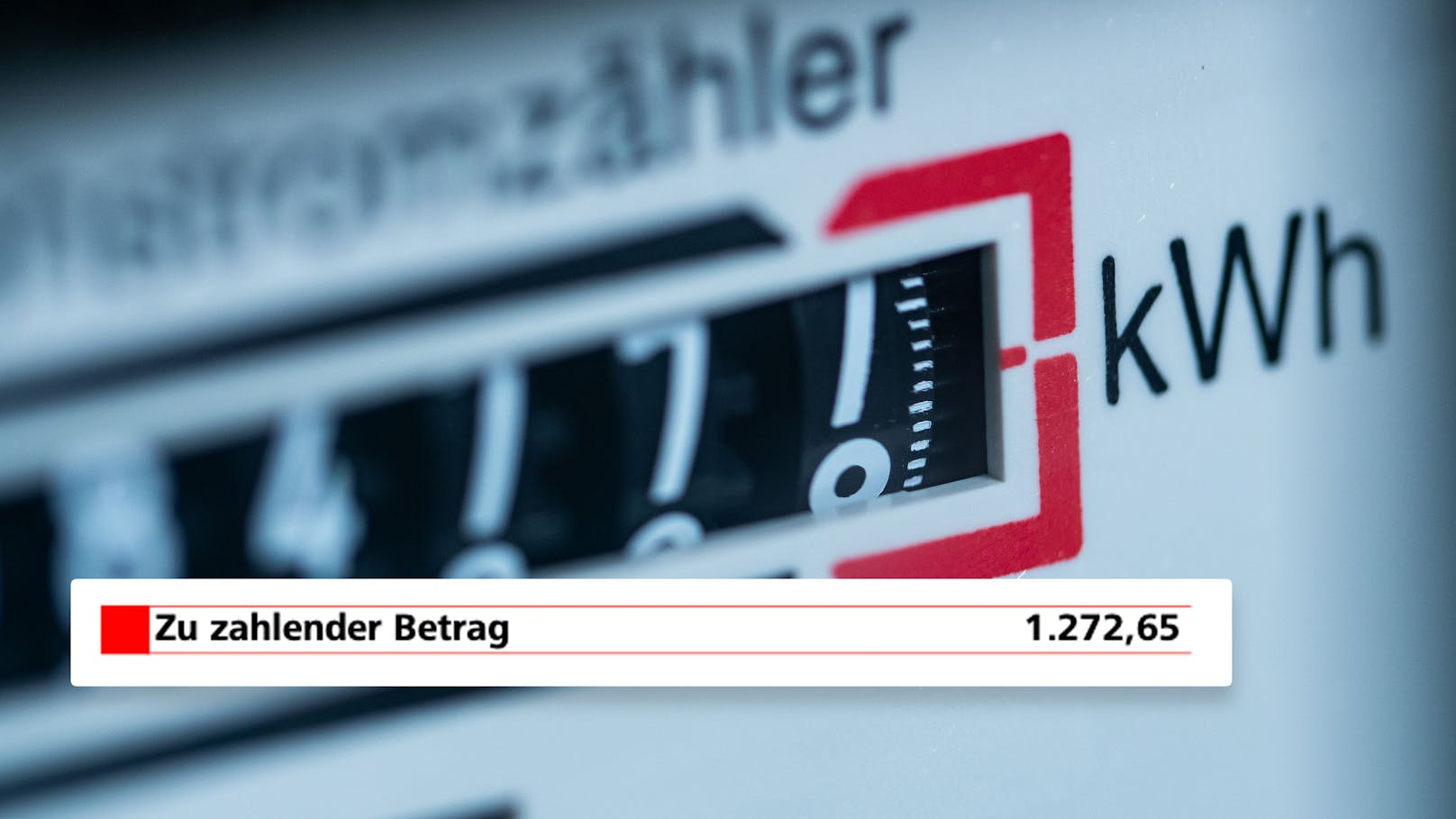 EVN verwechselt Zähler, will 1.270 Euro Nachzahlung