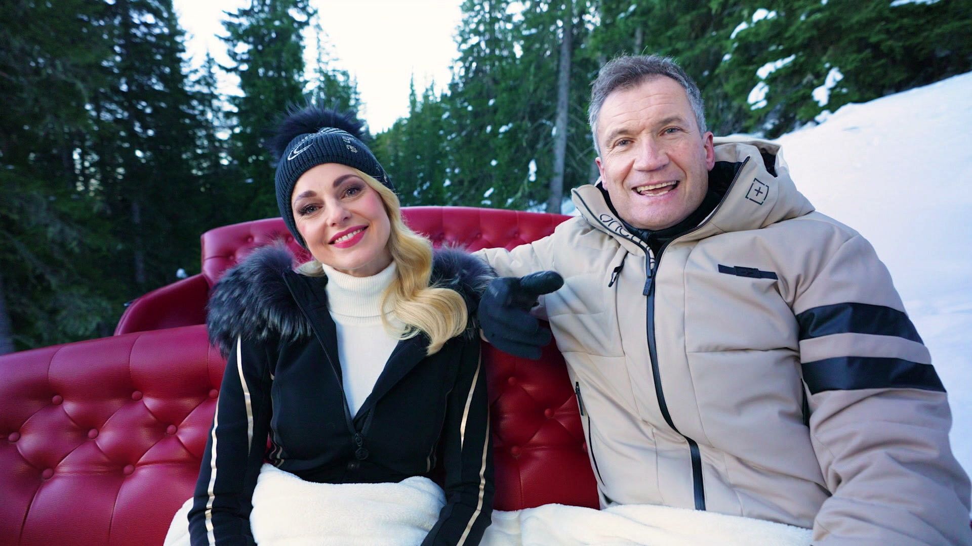 Silvia Schneider und Armin Assinger sind durch ganz Österreich unterwegs.