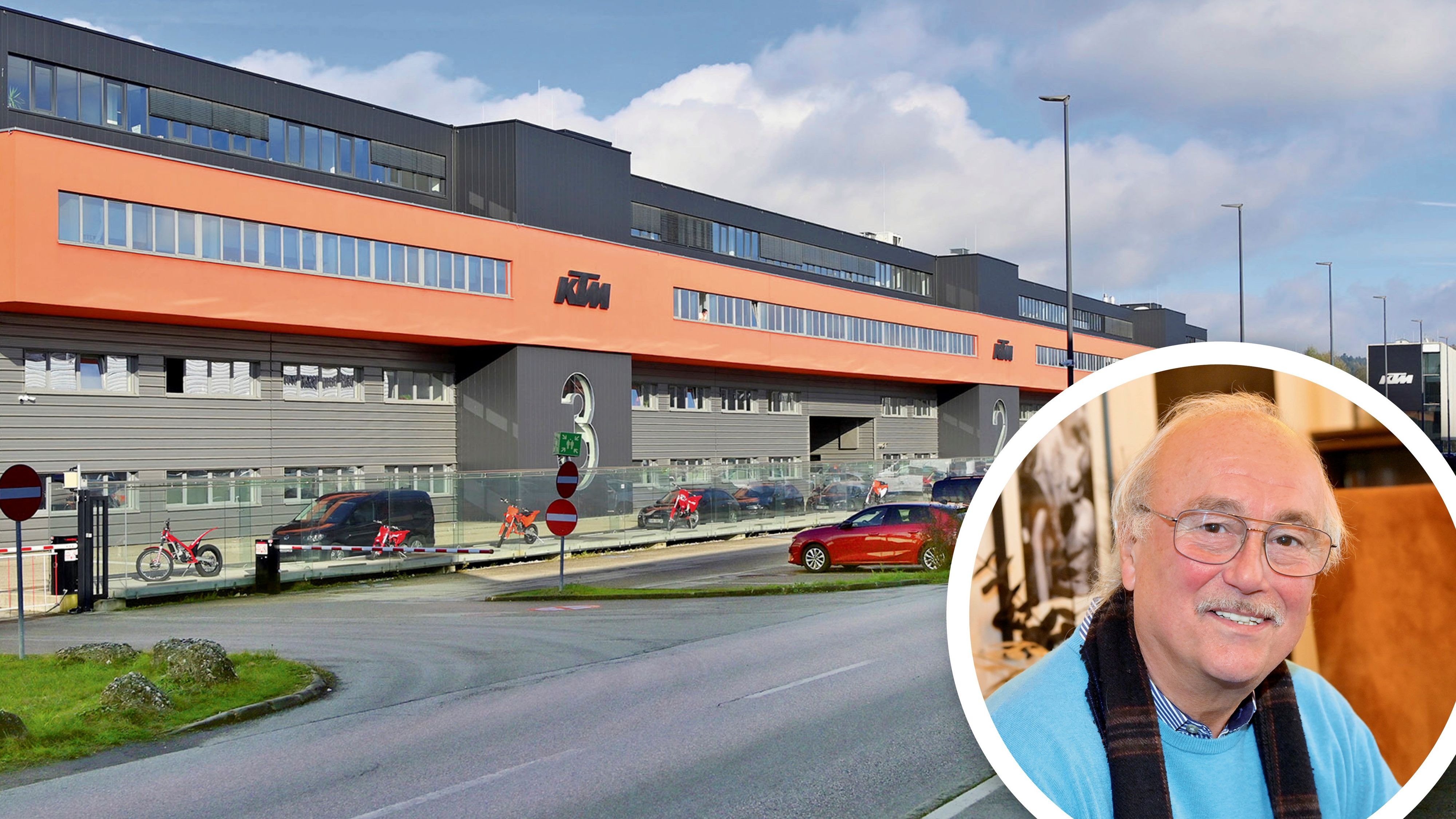 Macht sich Sorgen um die Tausenden Mitarbeiter von KTM: Pensionist Gottfried Forthuber.