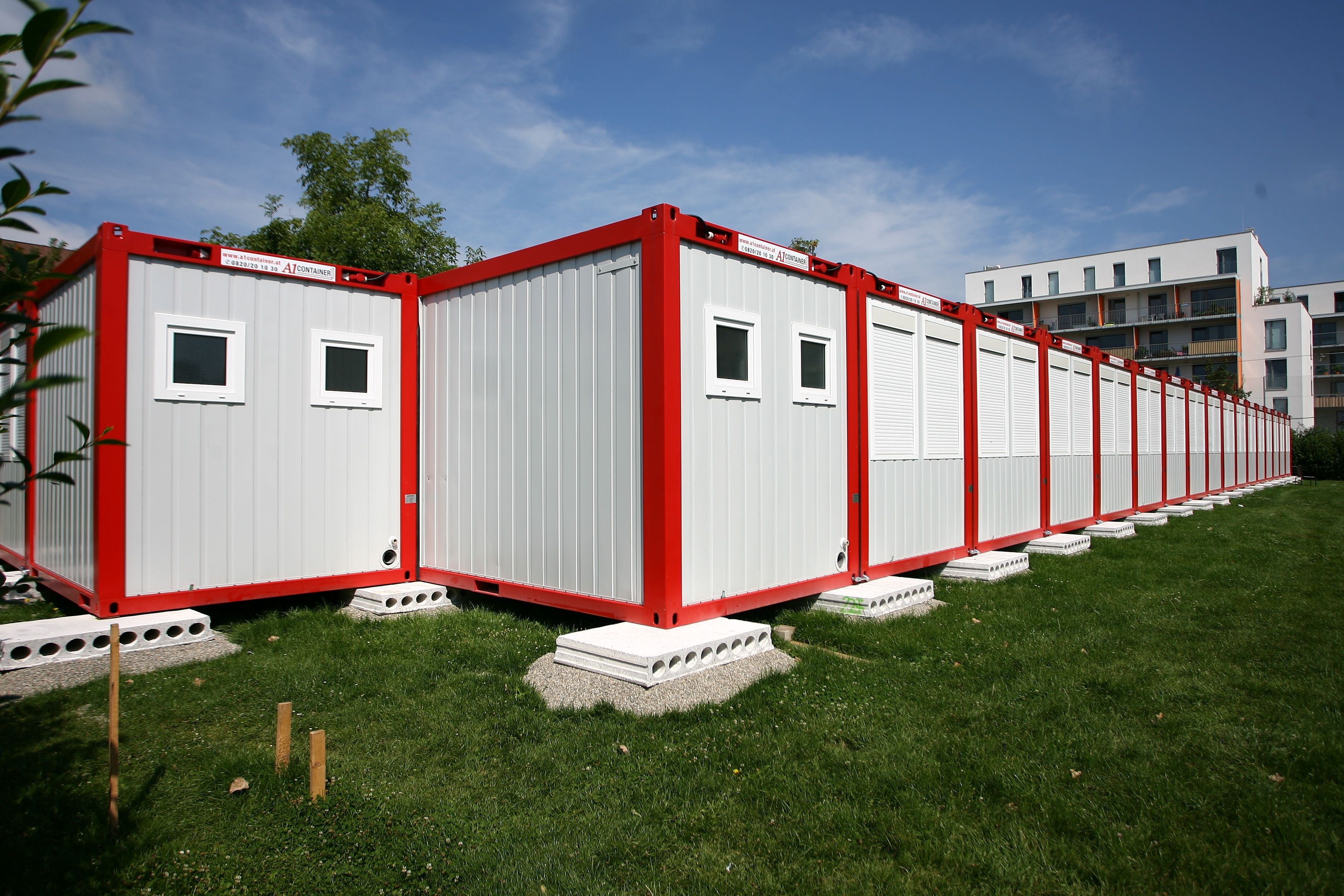 In Wien gingen mit dem aktuellen Schuljahr fünf Containerklassen in Betrieb.