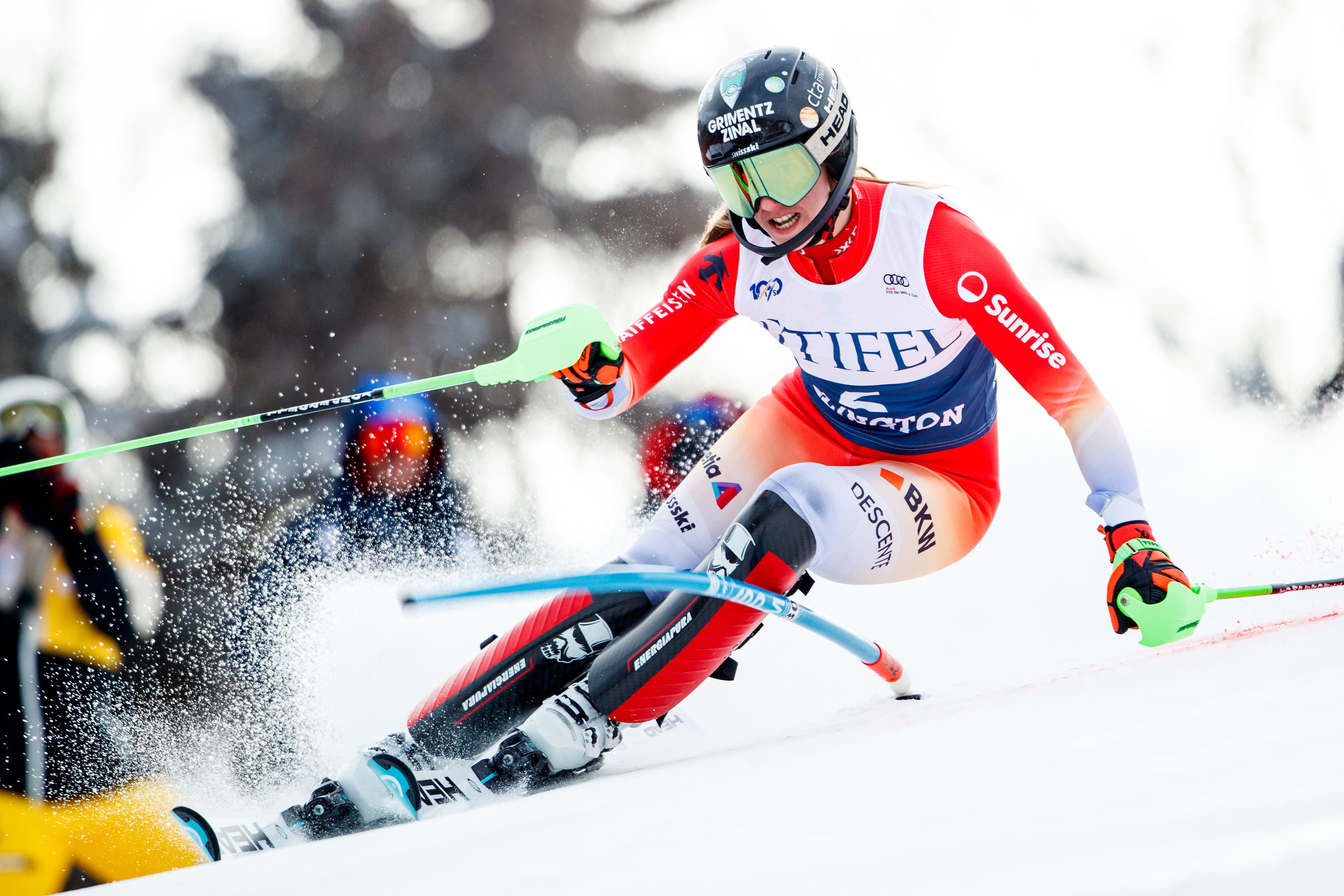 Camille Rast siegt im Slalom von Killington