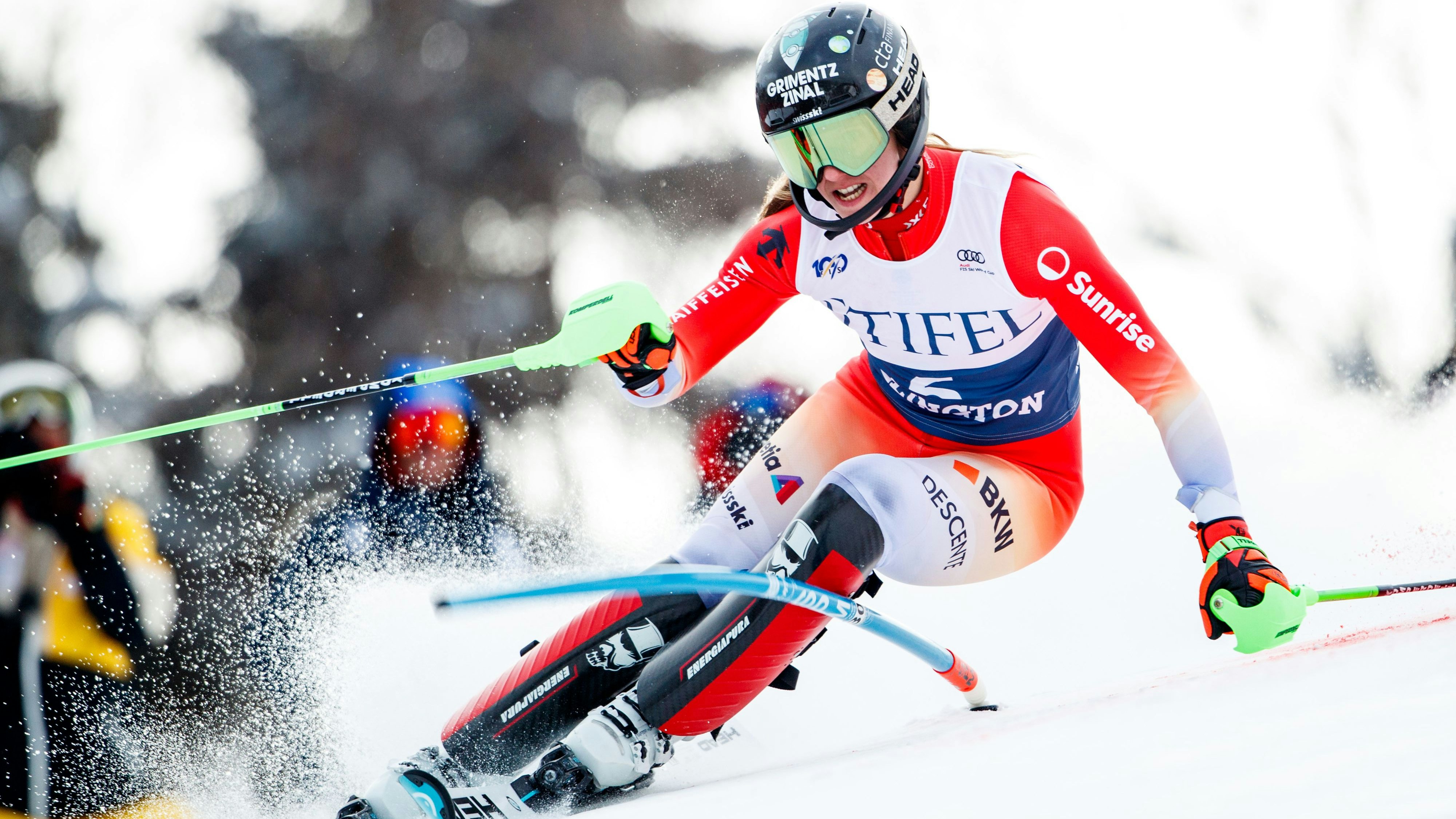 Camille Rast siegt im Slalom von Killington