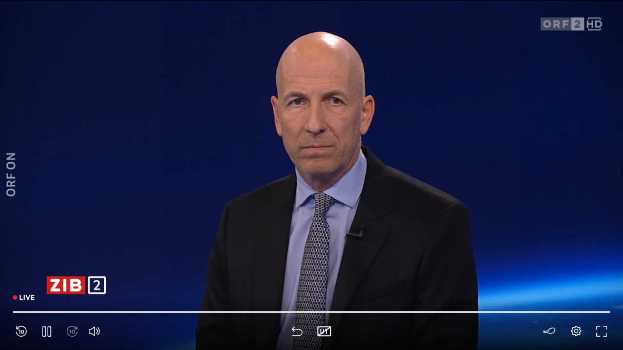 ÖVP-Arbeits- und Wirtschaftsminister Martin Kocher in der ORF-