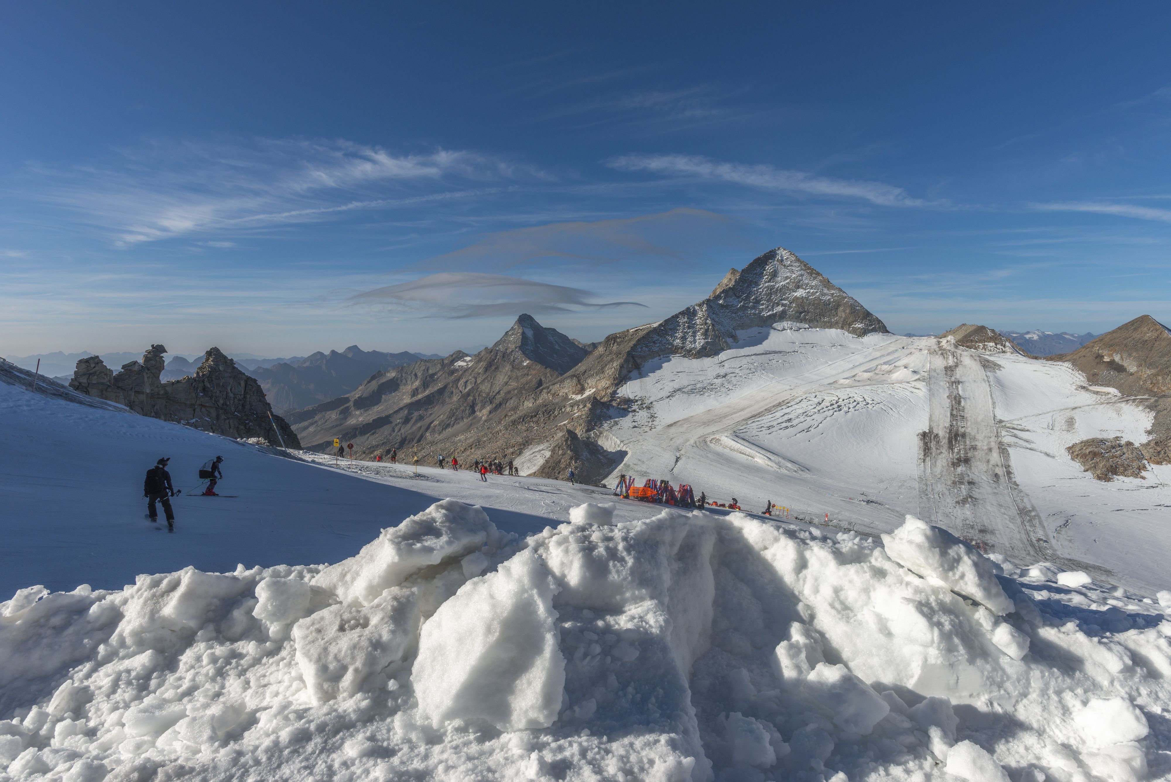 Der Unfall passierte am Wochenende im Gletscherschigebiet Hintertux