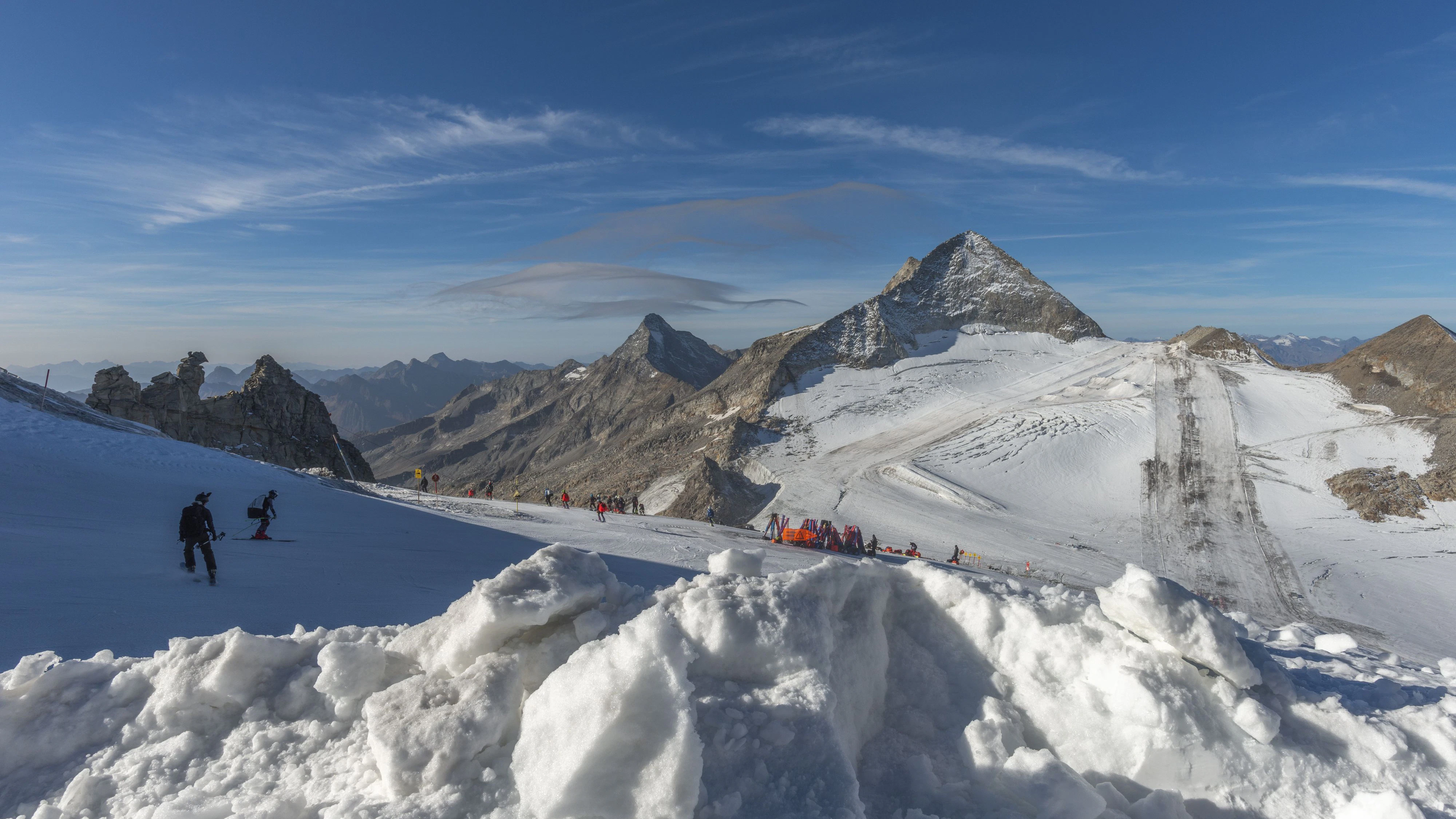 Der Unfall passierte am Wochenende im Gletscherschigebiet Hintertux