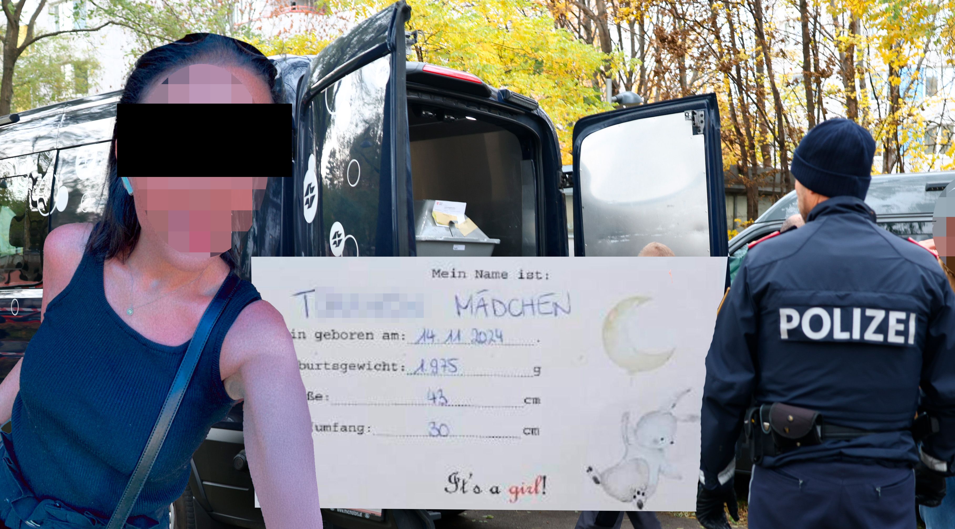 Die kleine Melek hatte bei der Geburt nur knapp 2 Kilogramm Körpergewicht und war 43 Zentimeter groß