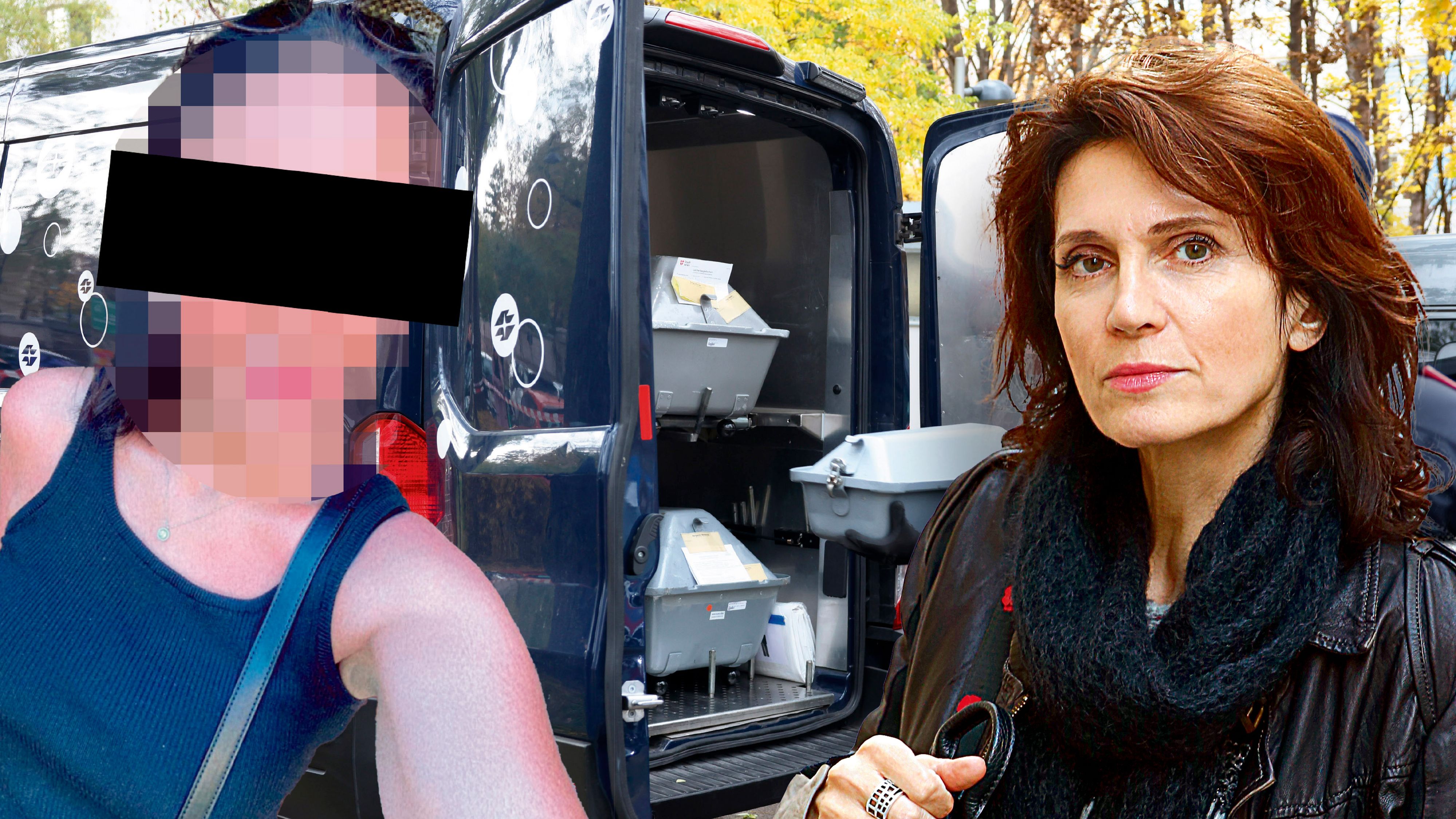 Anwältin Astrid Wagner vertritt die mordverdächtige Mutter (l.) der kleinen Melek.