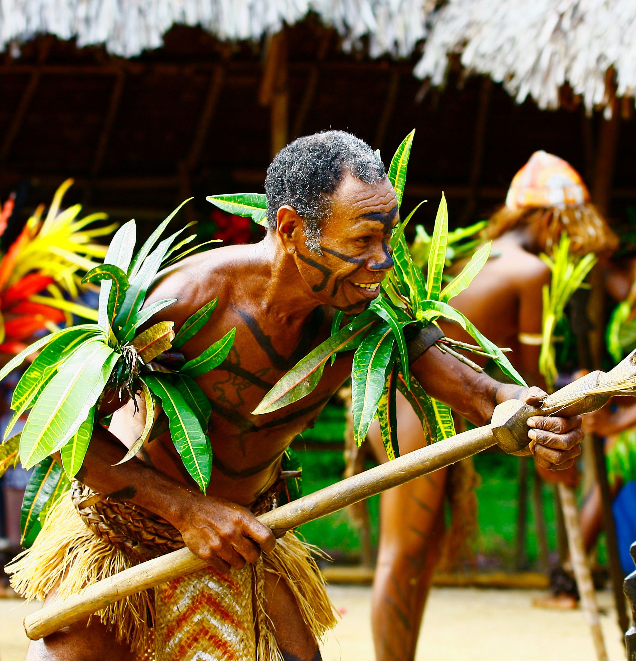 Vom Untergehen bedroht: Indigene Bewohner von Vanuatu.