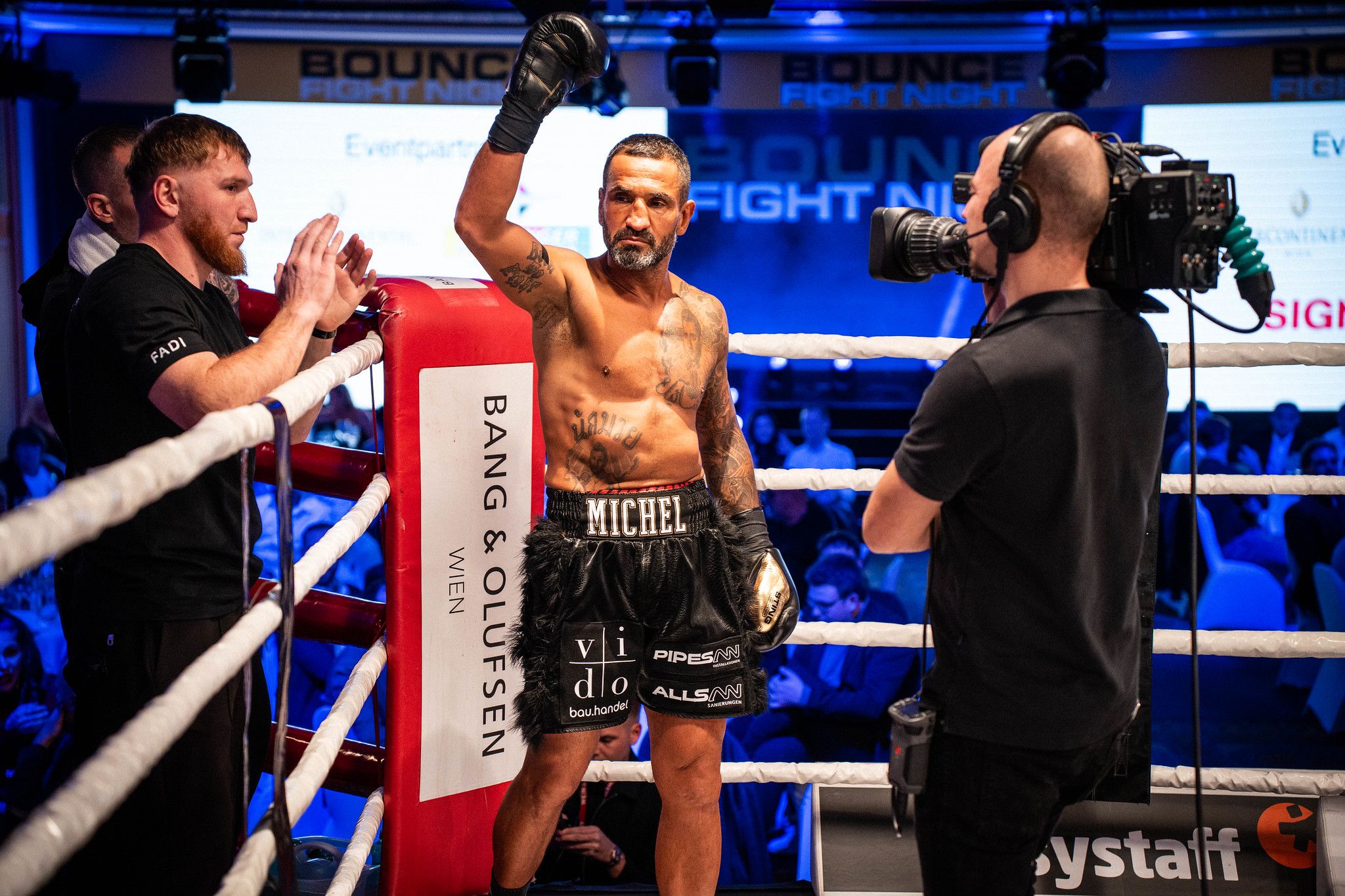 Fadi Merza siegte bei der Bounce Fightnight 