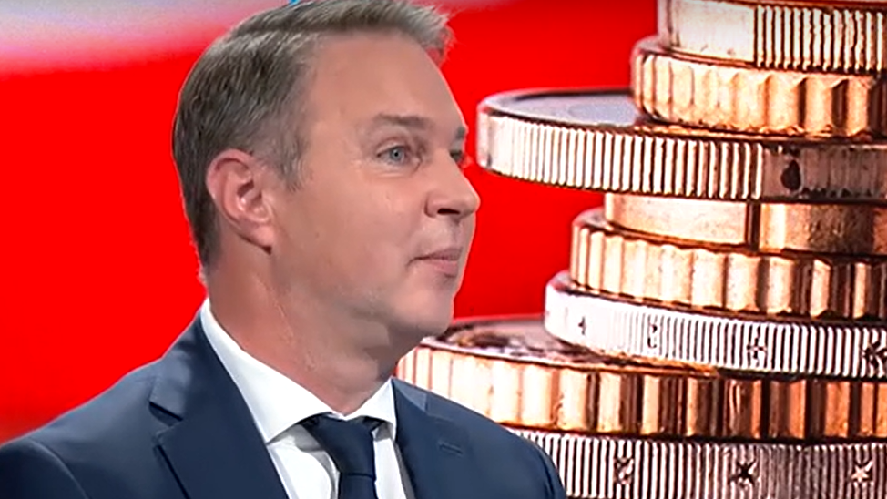 Andreas Babler bei "Beide Seiten Live" auf "Puls 24".