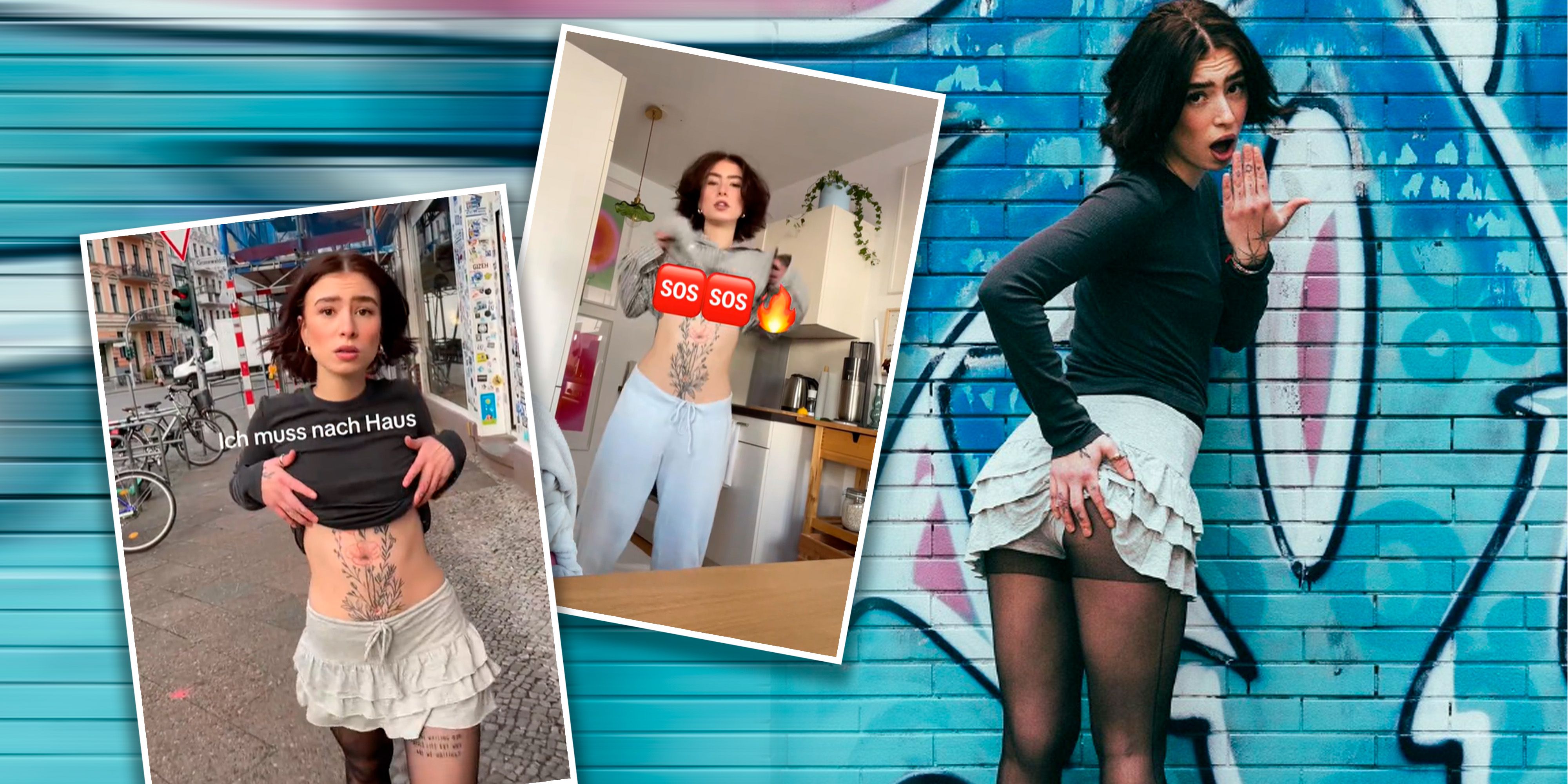 Vicky will provozieren.