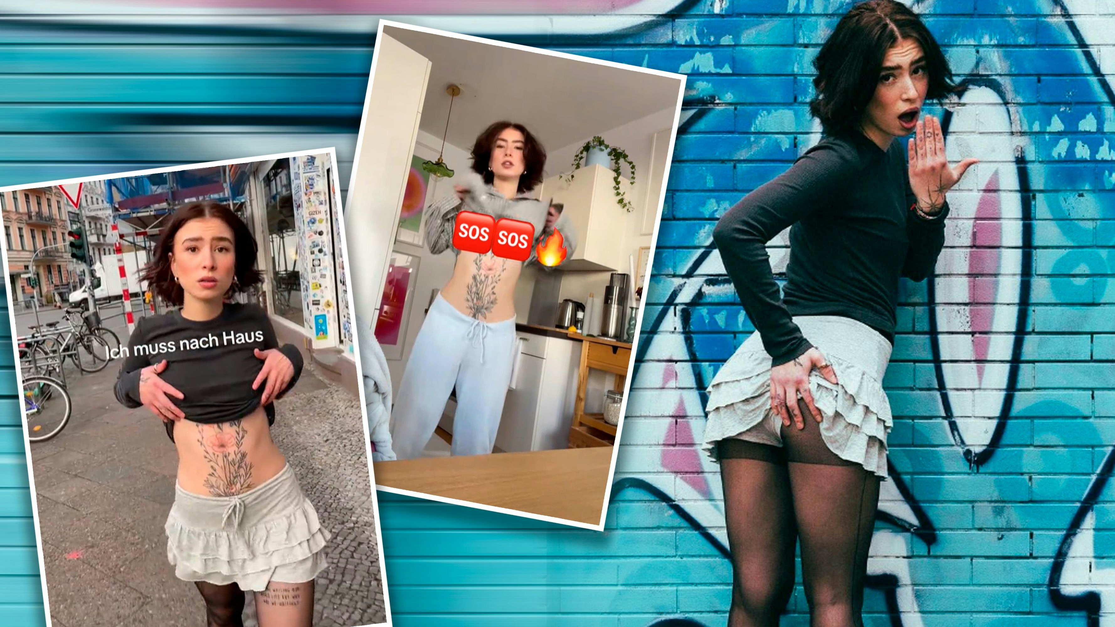 Vicky will provozieren.