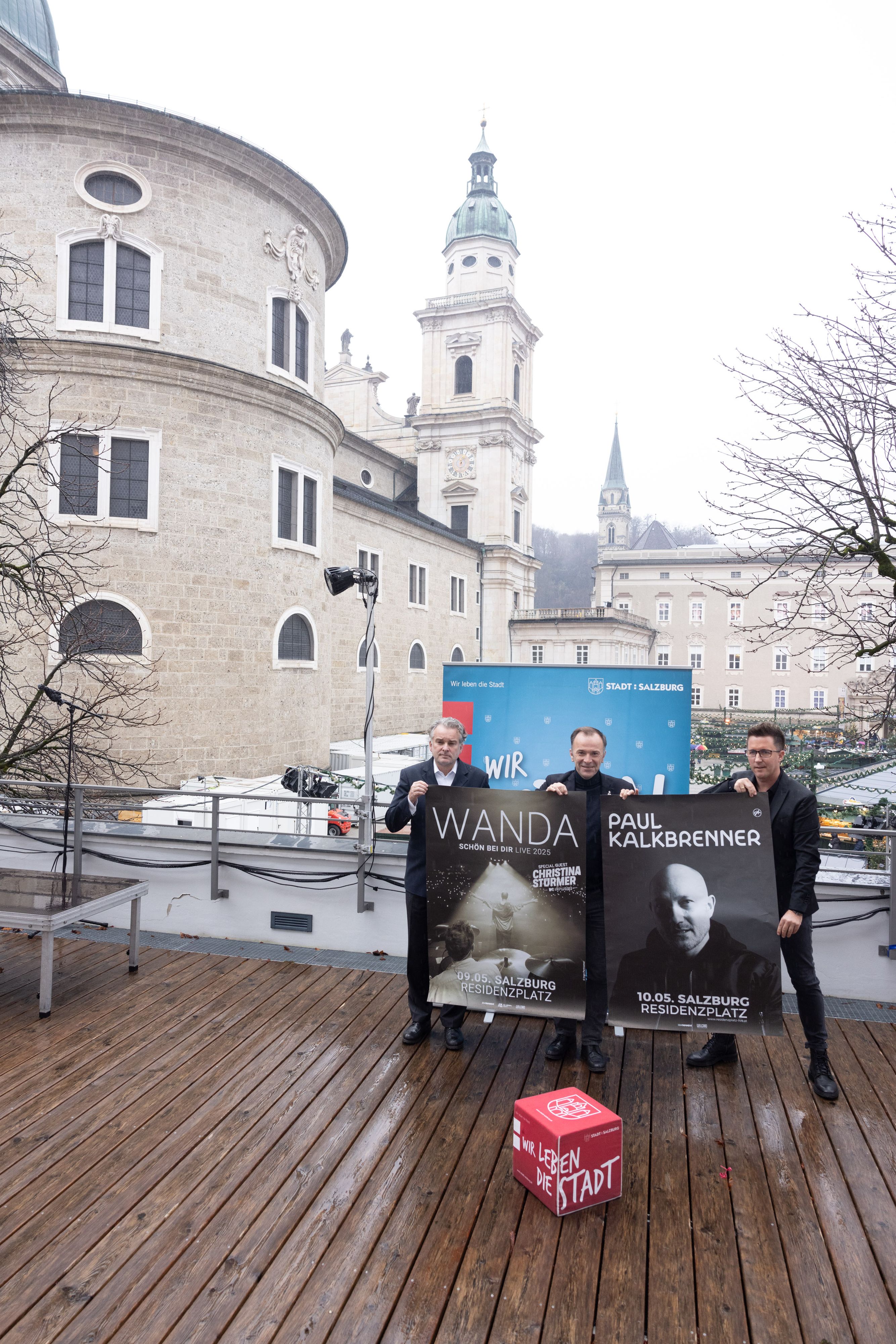 Konzerte kehren zurück auf denResidenzplatz,