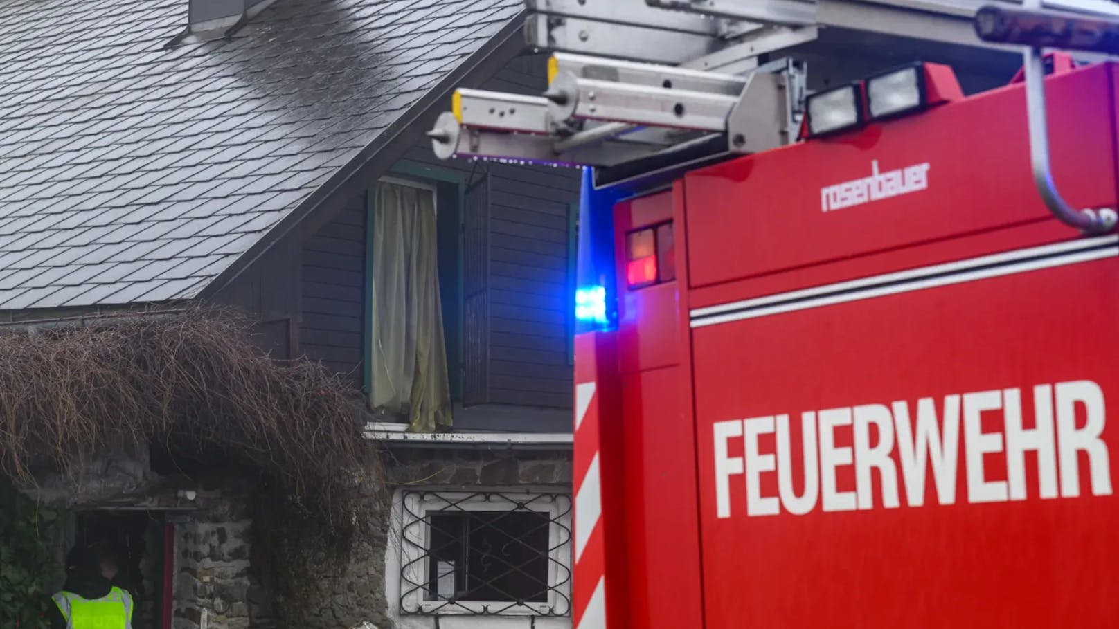 Die Feuerwehr rückte sofort aus.