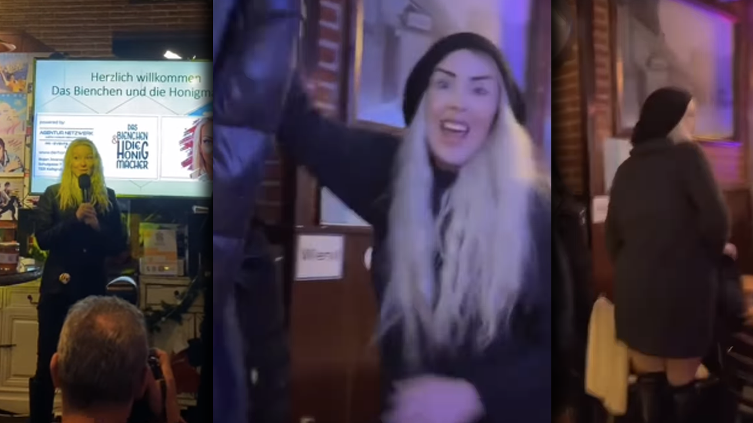 Am Montagabend stellte Simone Lugner ihren Bienchen-Honig vor. Danach wurde ausgelassen gefeiert.
