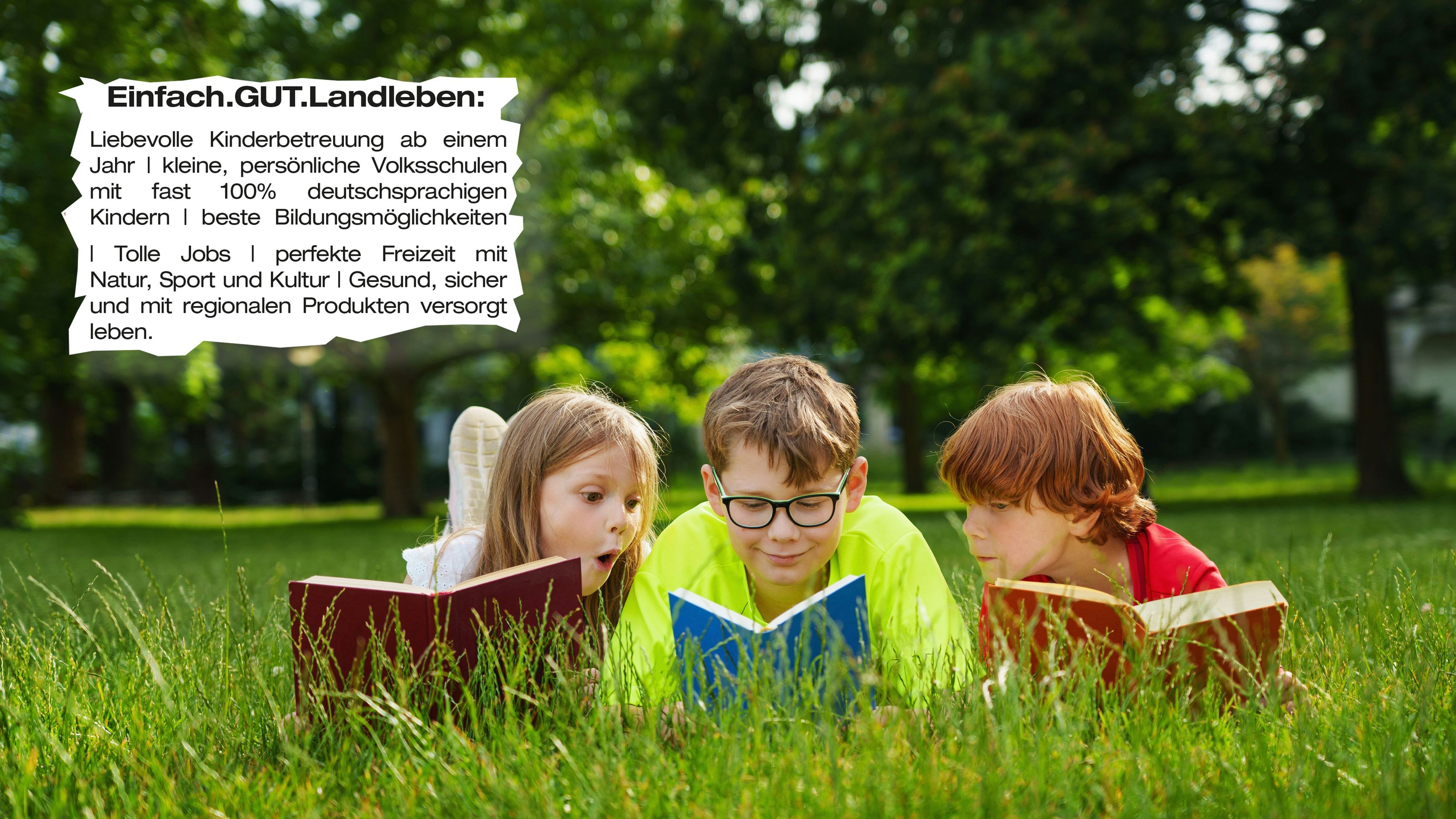 Der Verein "Waldviertler Wohlviertel" warb in einem Sujet mit "100 % deutschsprachigen Kindern". Das sorgte auf Social Media für Aufsehen.