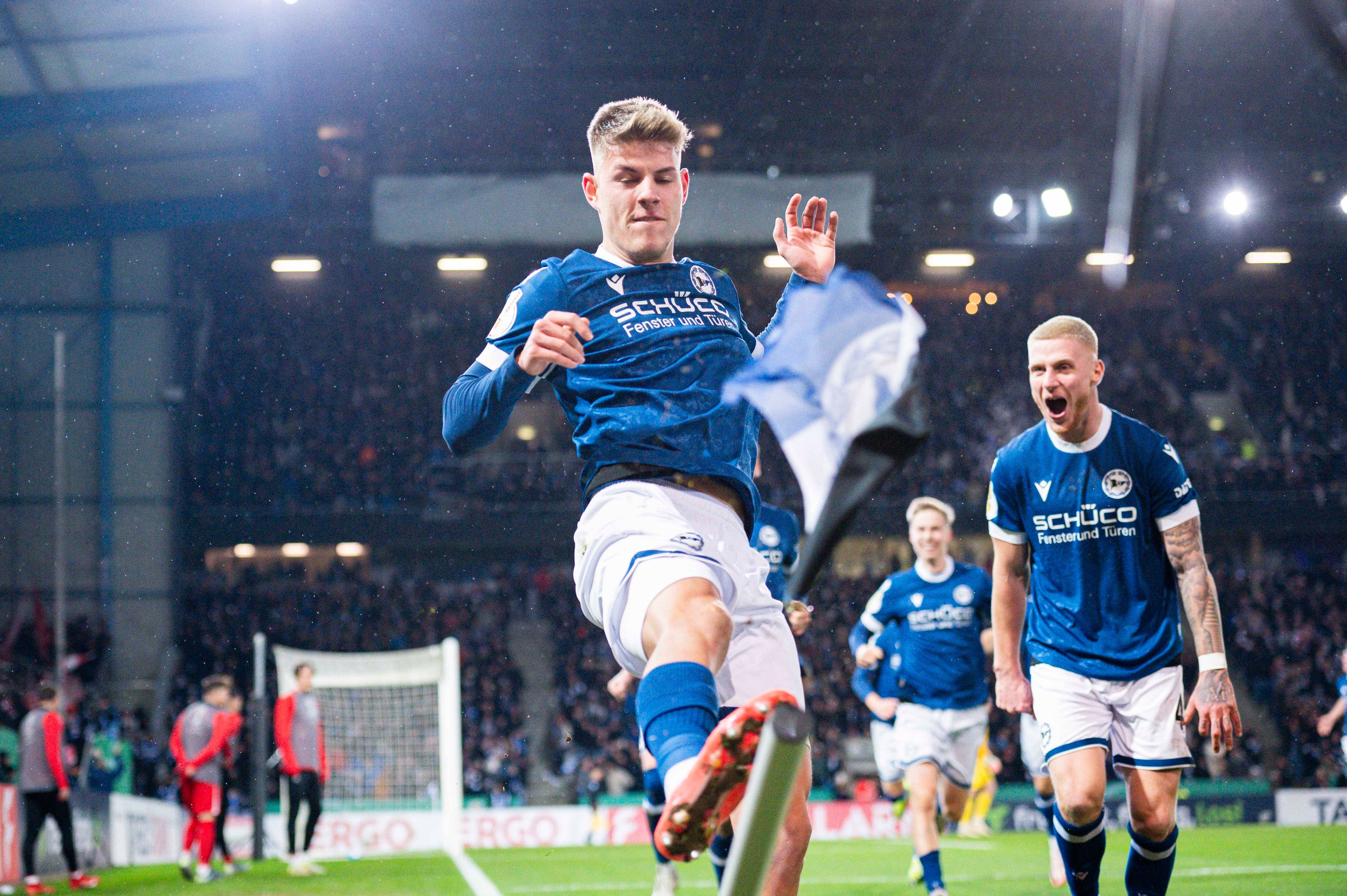 Bielefeld jubelt über die Pokal-Überraschung.